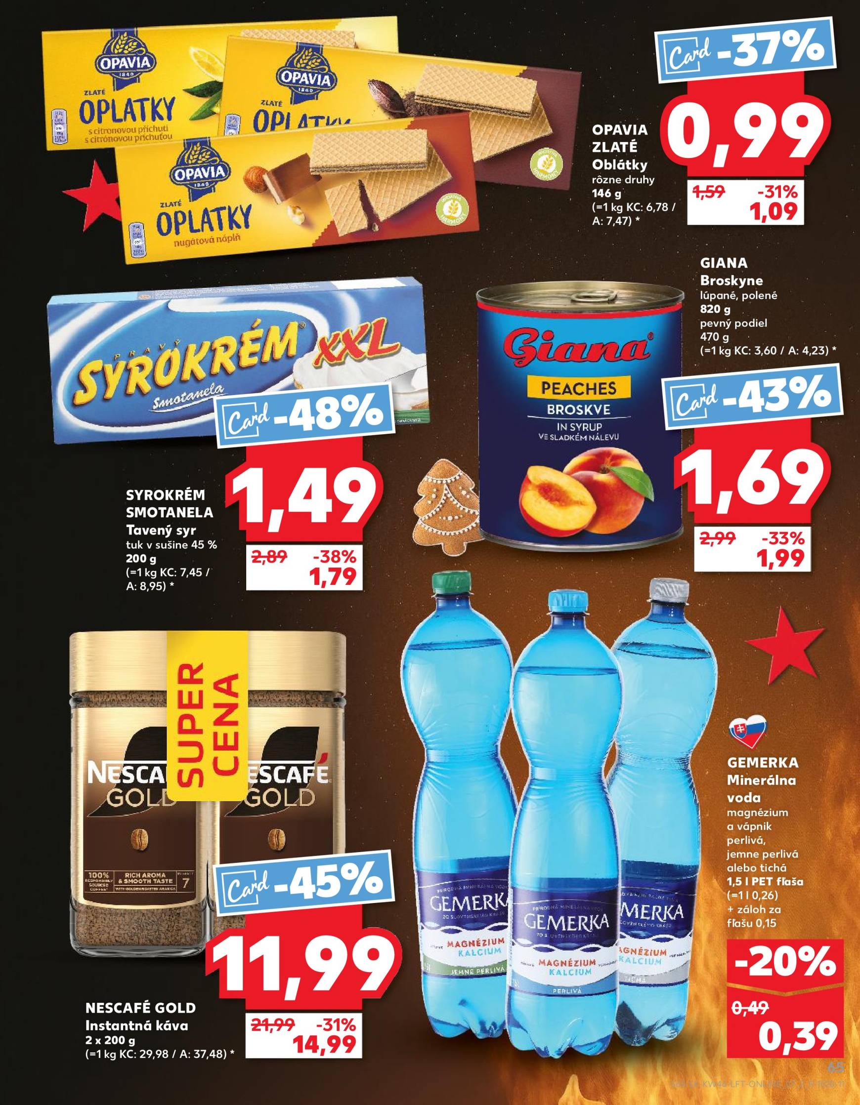 Kaufland leták platný od 14.11. - 20.11. 65