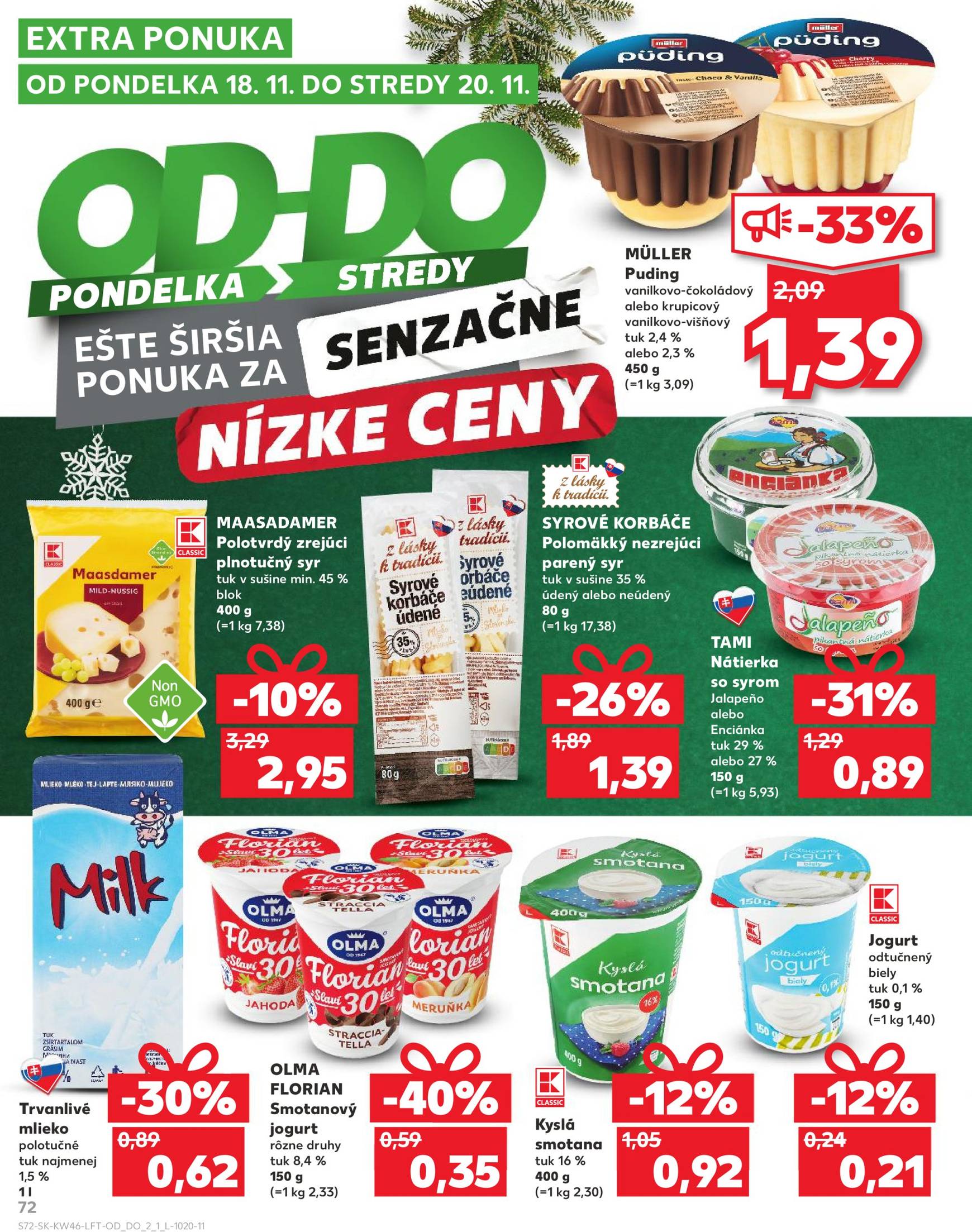 Kaufland leták platný od 14.11. - 20.11. 72