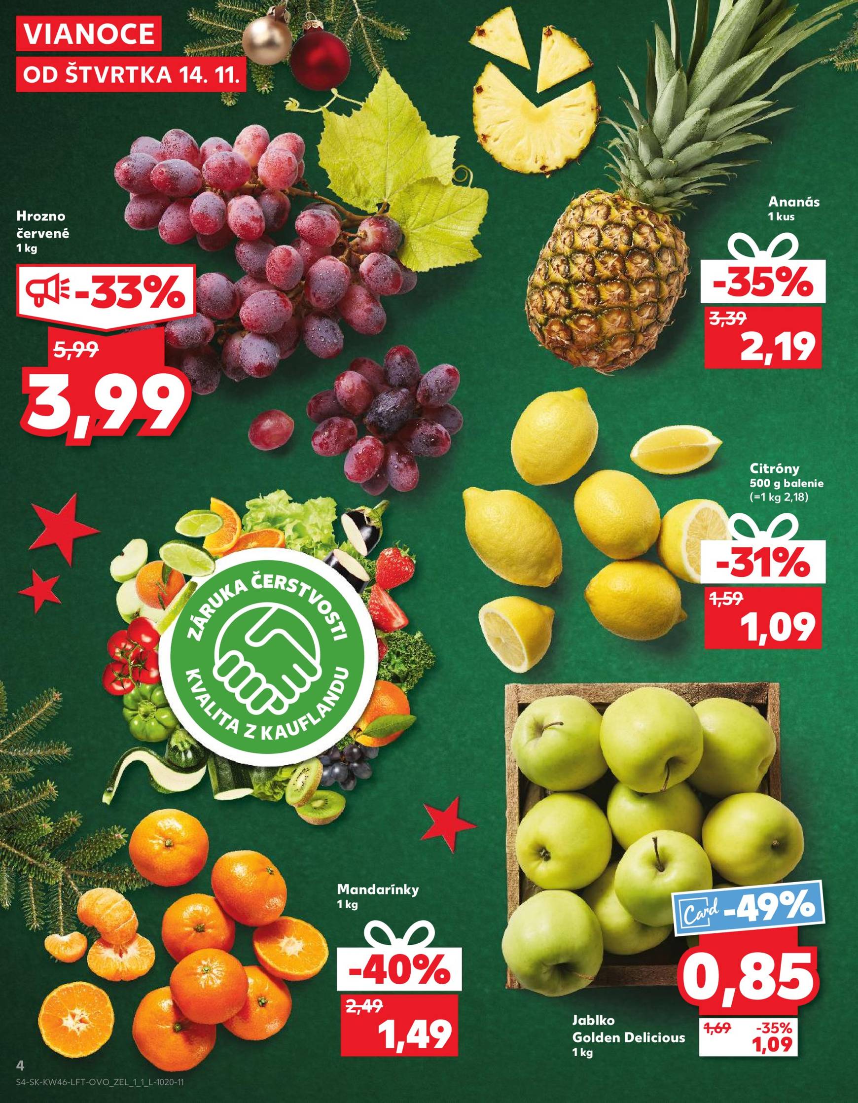 Kaufland leták platný od 14.11. - 20.11. 4