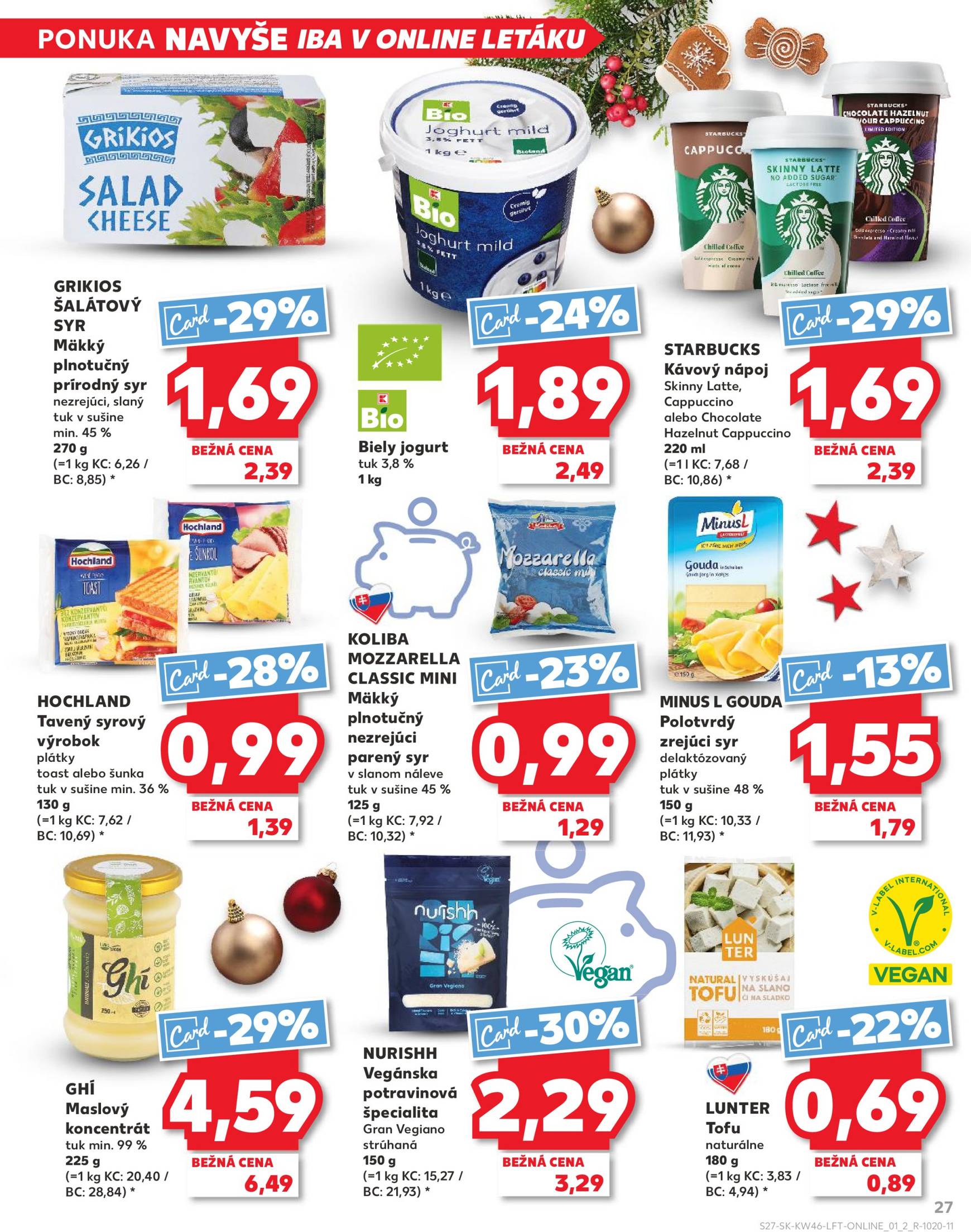 Kaufland leták platný od 14.11. - 20.11. 27