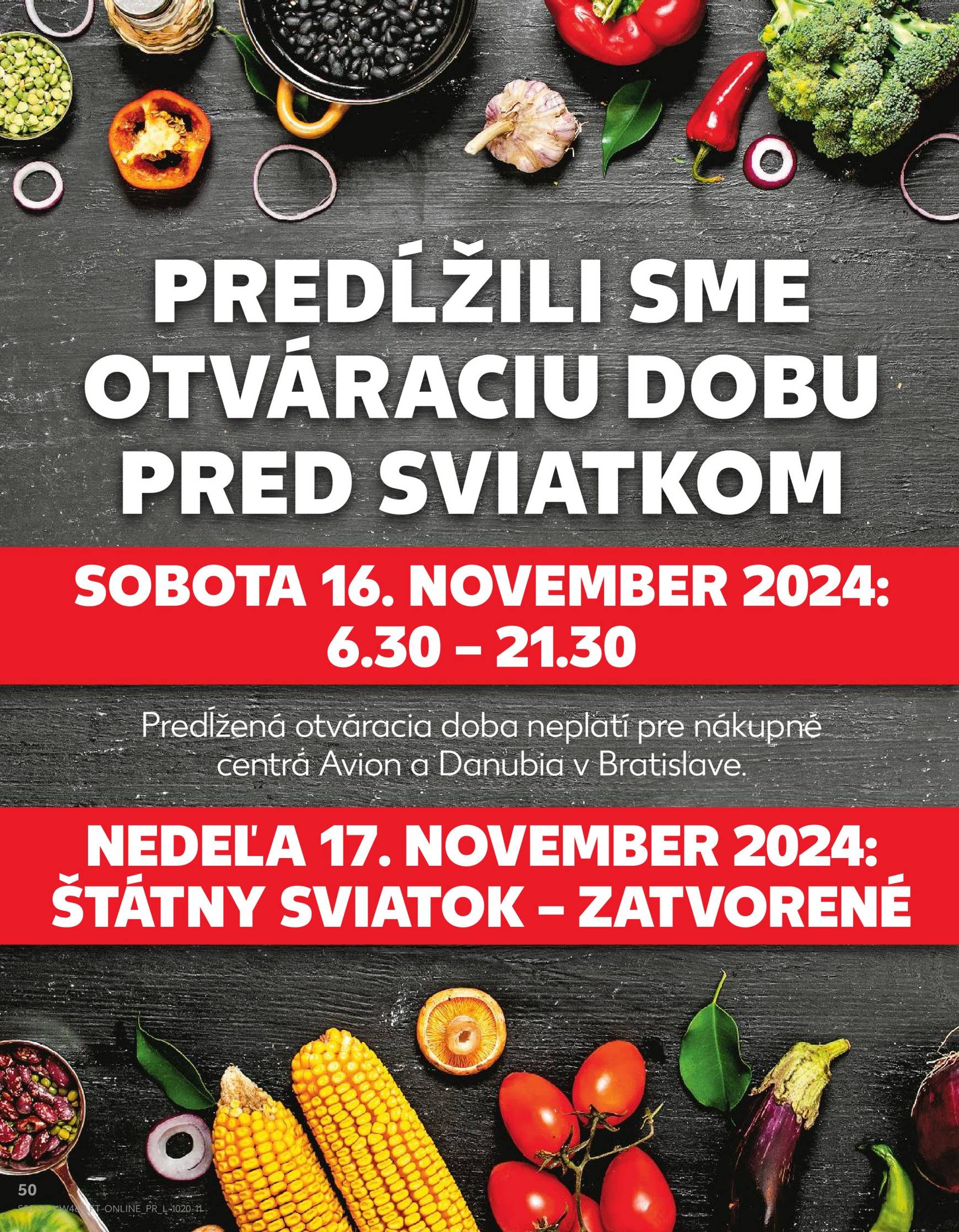 Kaufland leták platný od 14.11. - 20.11. 50