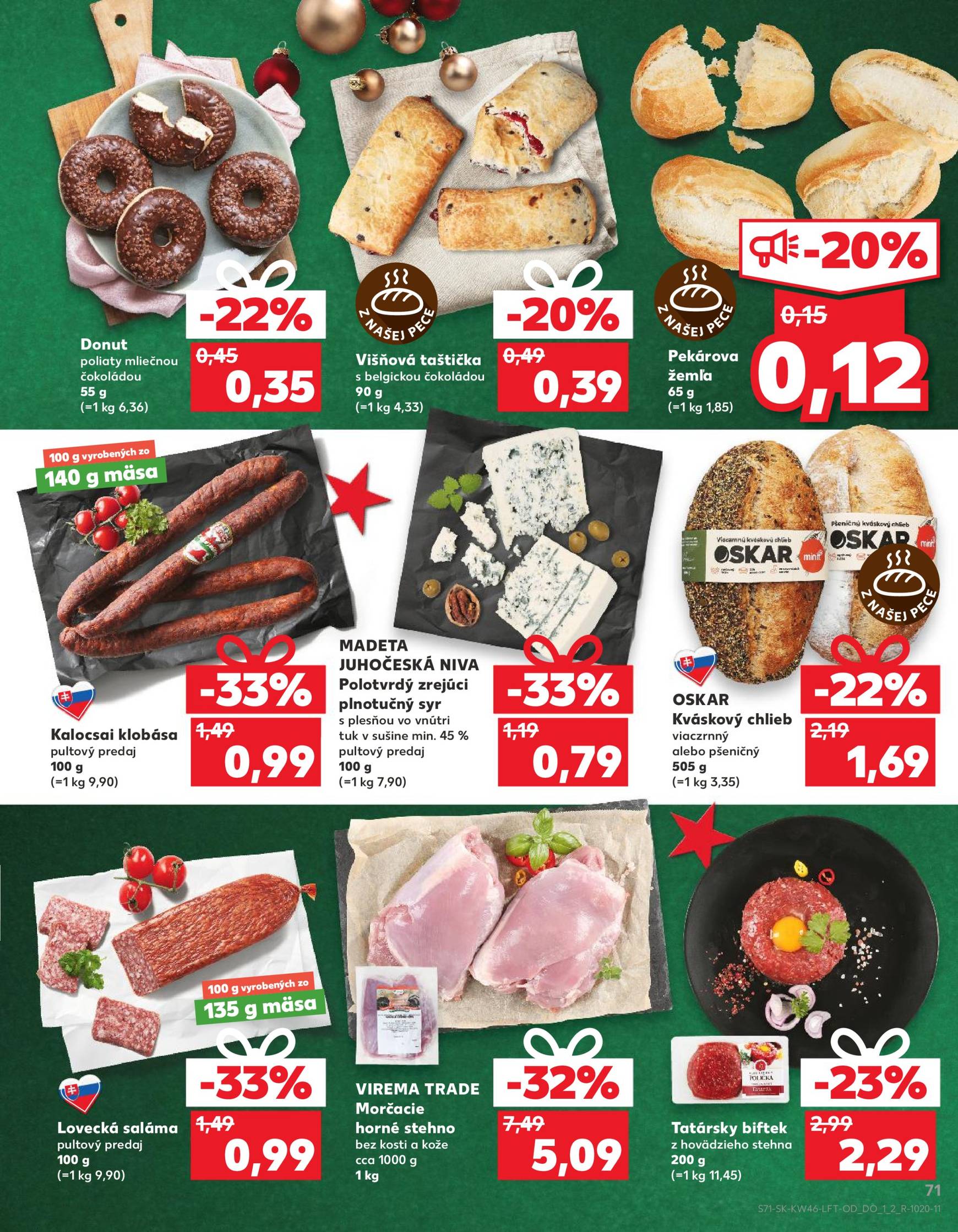 Kaufland leták platný od 14.11. - 20.11. 71