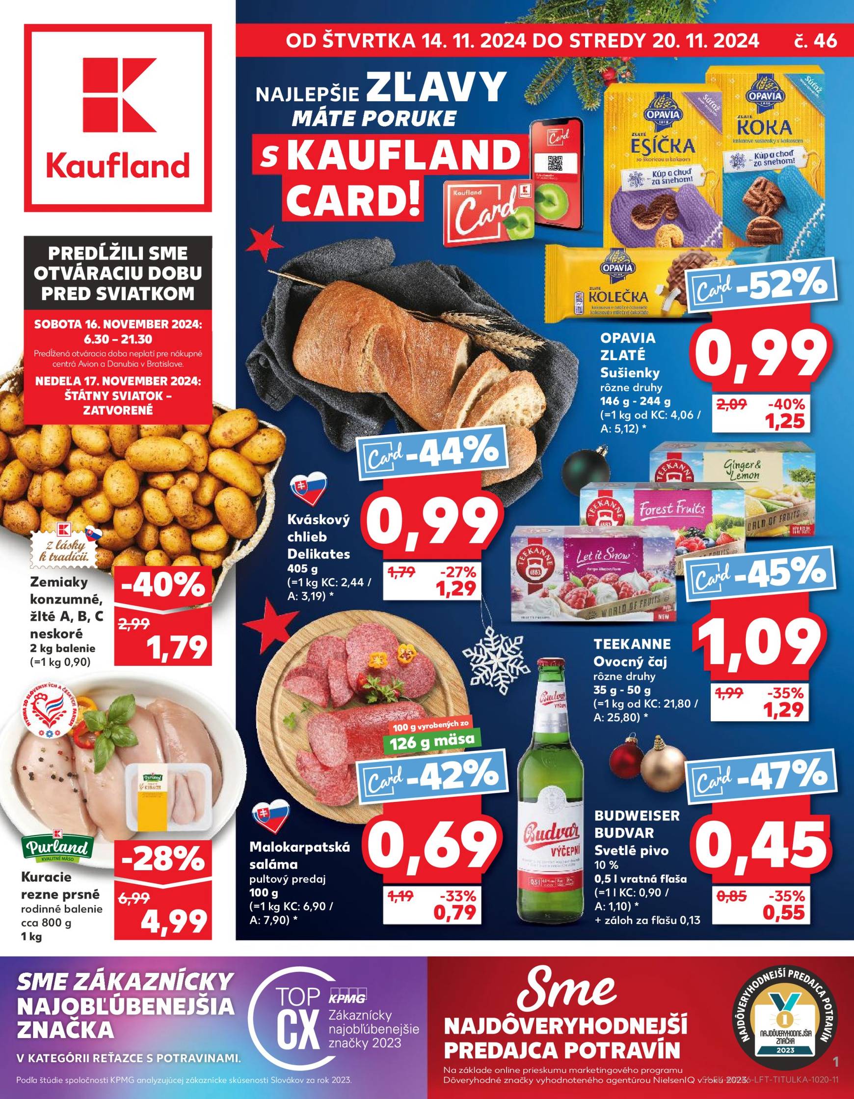 Kaufland leták platný od 14.11. - 20.11.