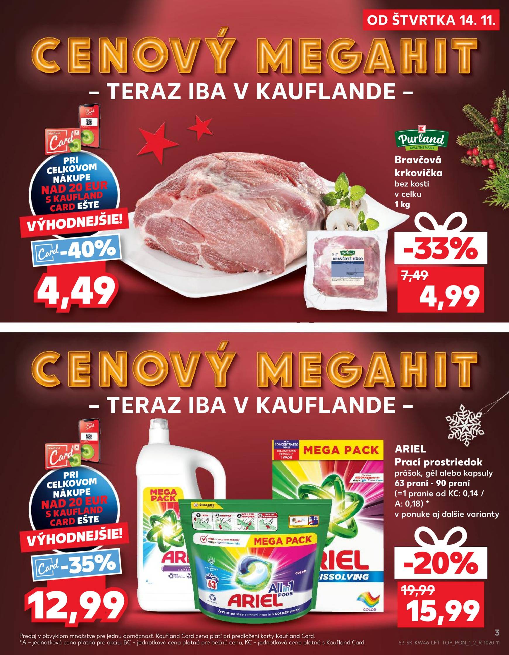 Kaufland leták platný od 14.11. - 20.11. 3