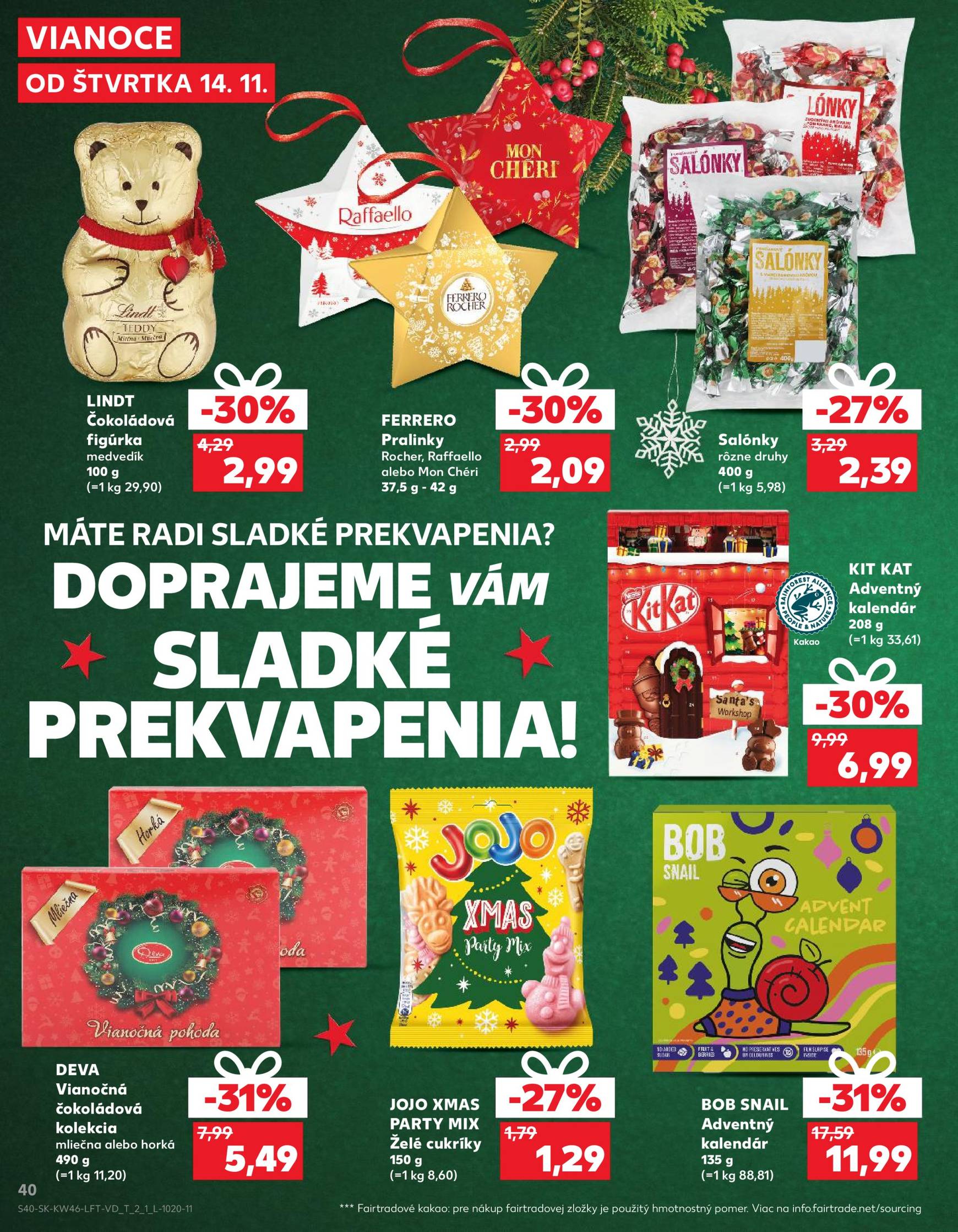 Kaufland leták platný od 14.11. - 20.11. 40