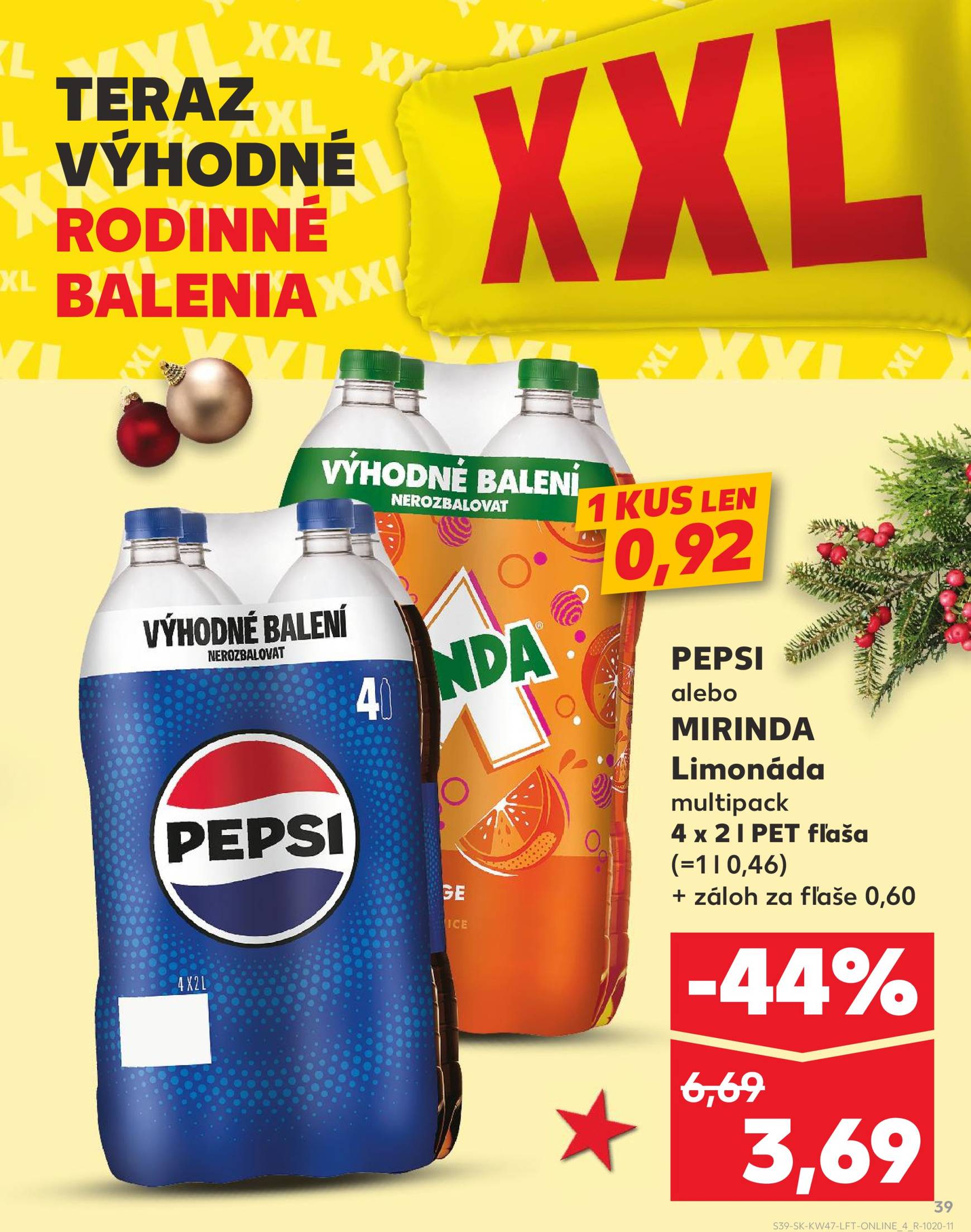 Kaufland leták platný od 21.11. - 27.11. 39