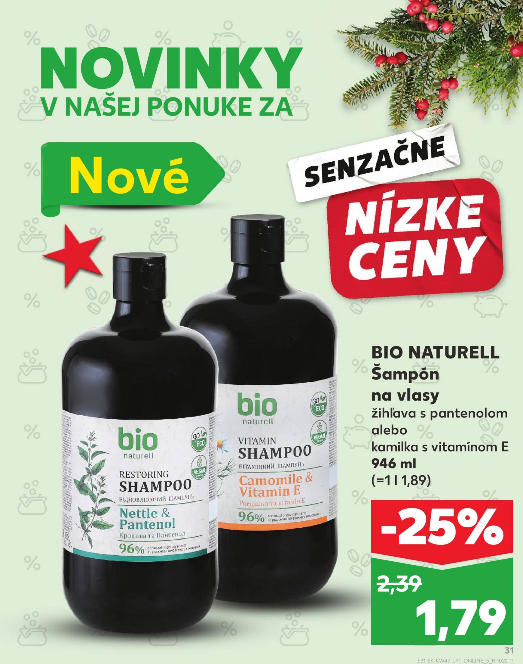 Kaufland leták platný od 21.11. - 27.11. 31