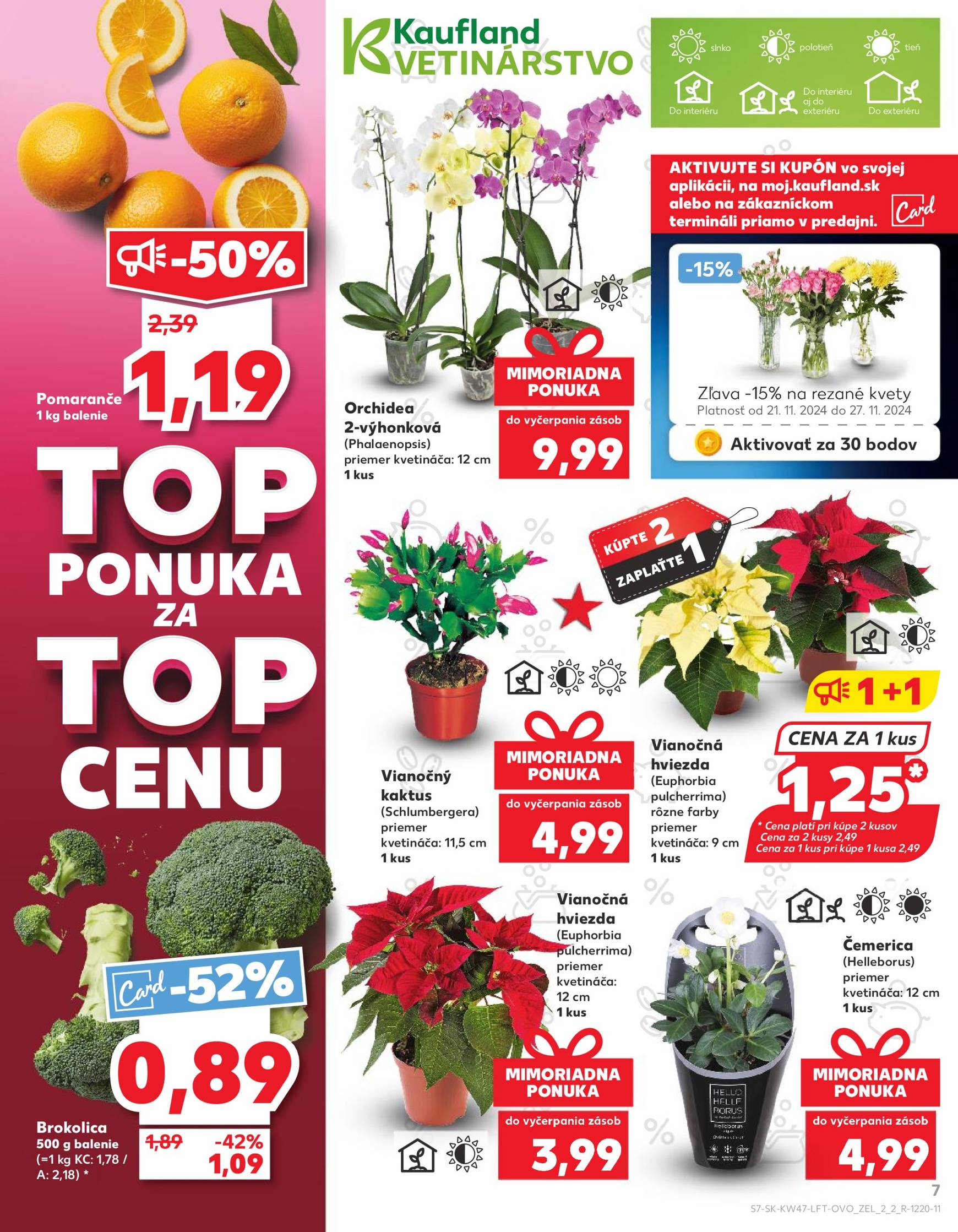 Kaufland leták platný od 21.11. - 27.11. 7