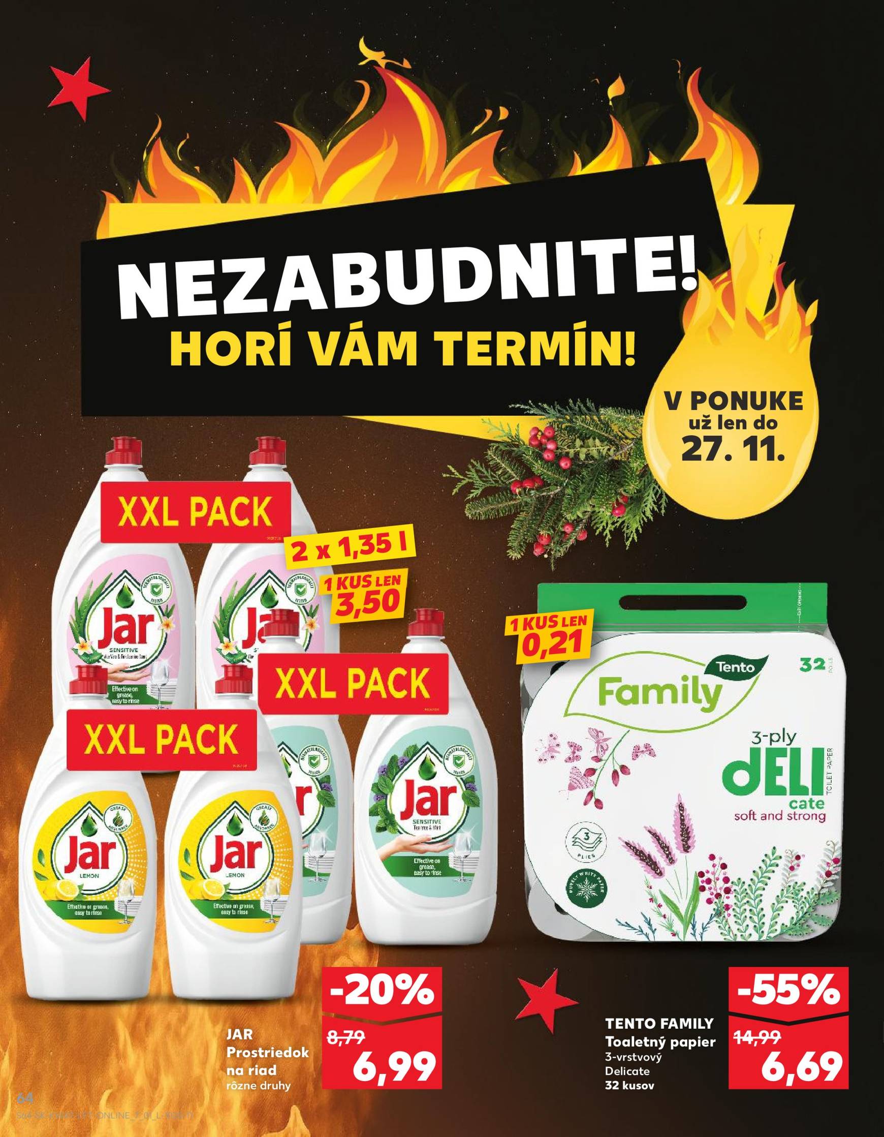 Kaufland leták platný od 21.11. - 27.11. 64