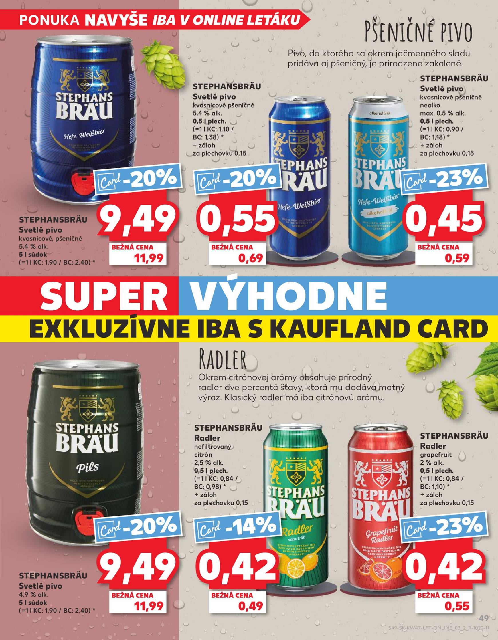 Kaufland leták platný od 21.11. - 27.11. 49