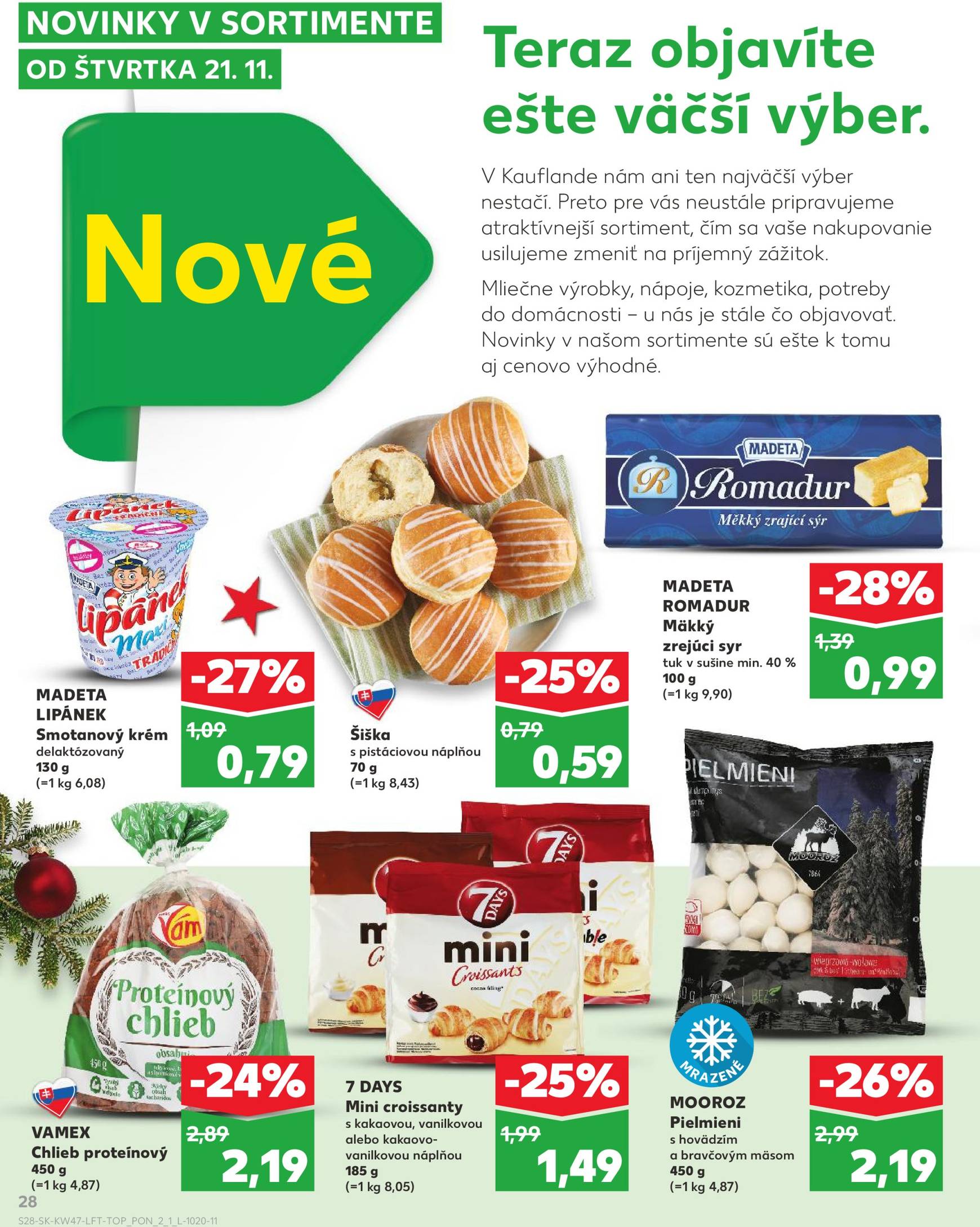 Kaufland leták platný od 21.11. - 27.11. 28