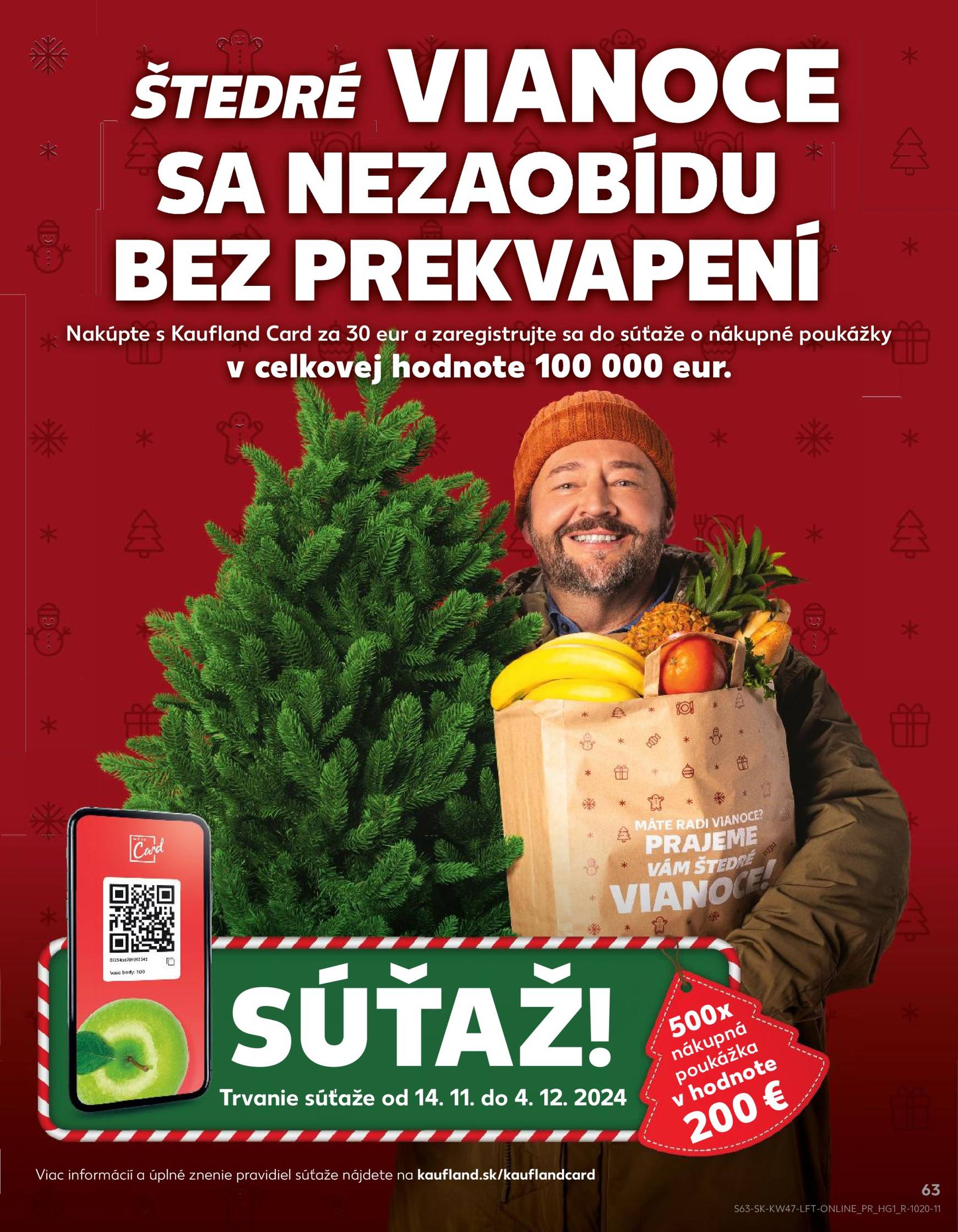 Kaufland leták platný od 21.11. - 27.11. 63