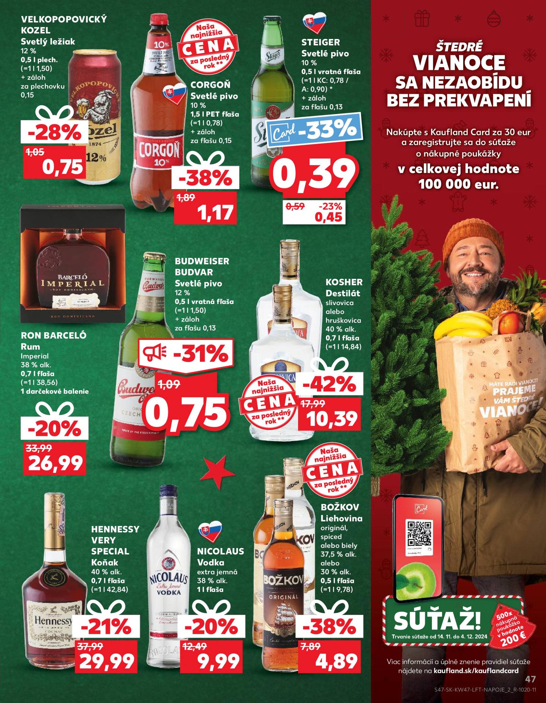 Kaufland leták platný od 21.11. - 27.11. 47