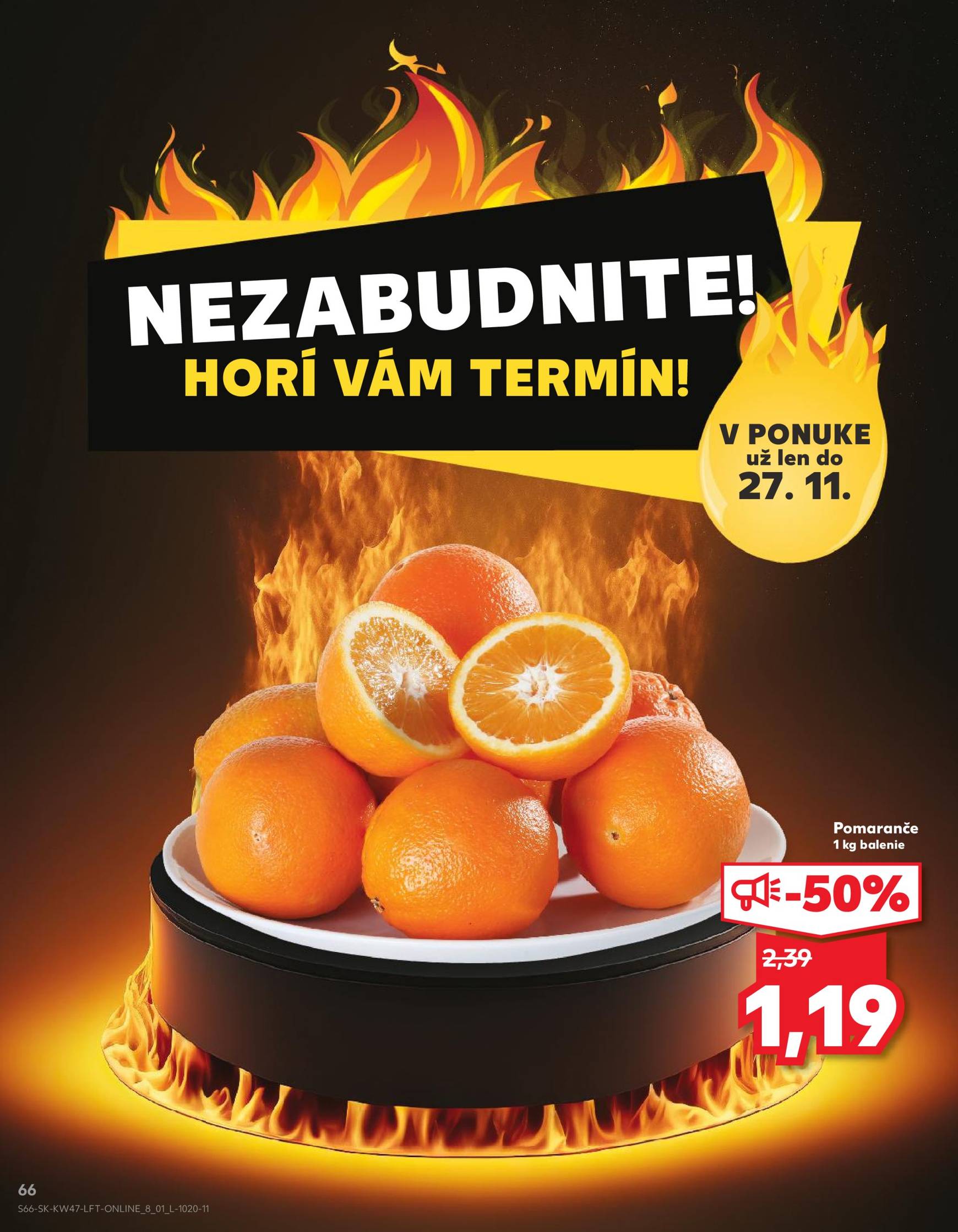 Kaufland leták platný od 21.11. - 27.11. 66