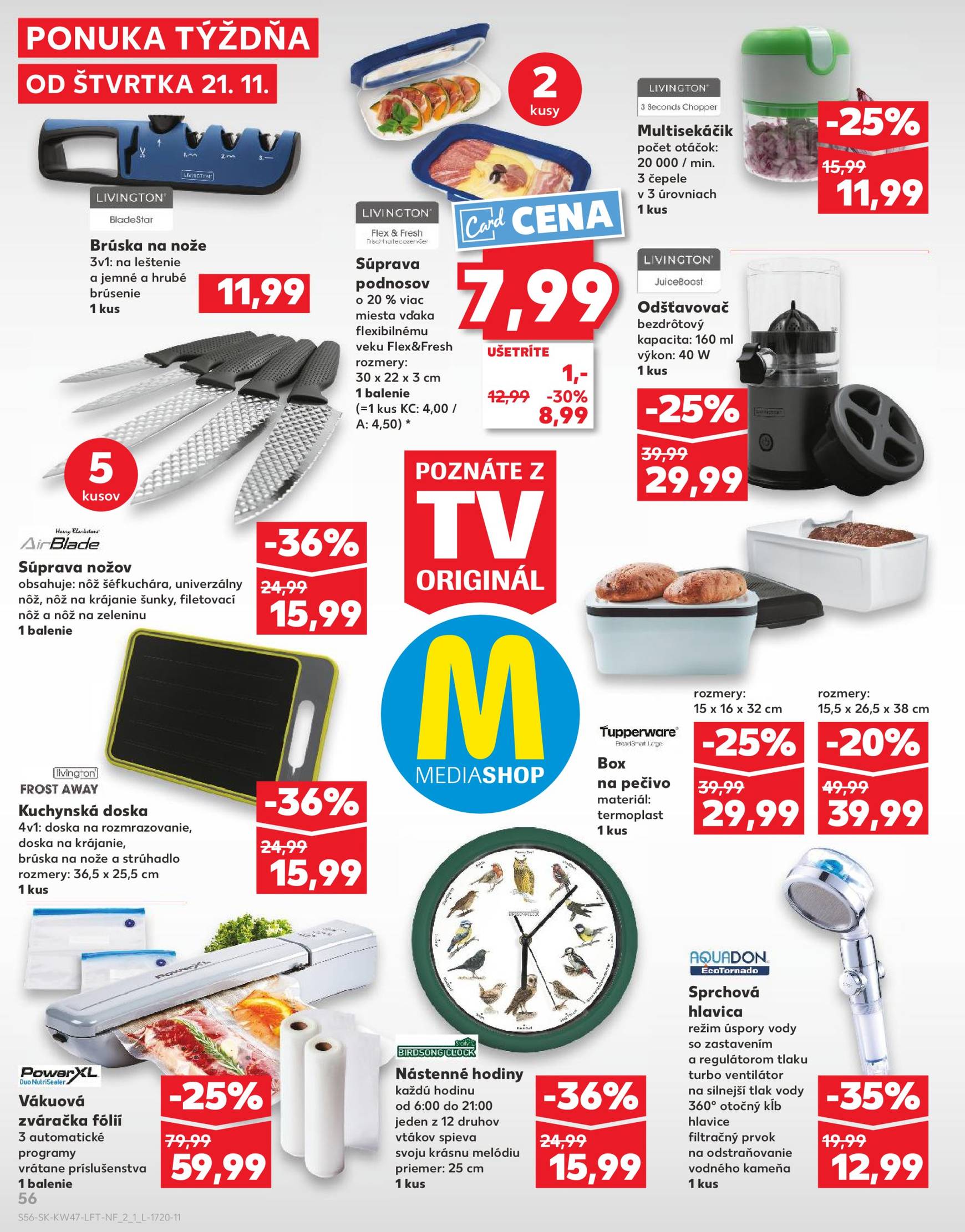 Kaufland leták platný od 21.11. - 27.11. 56