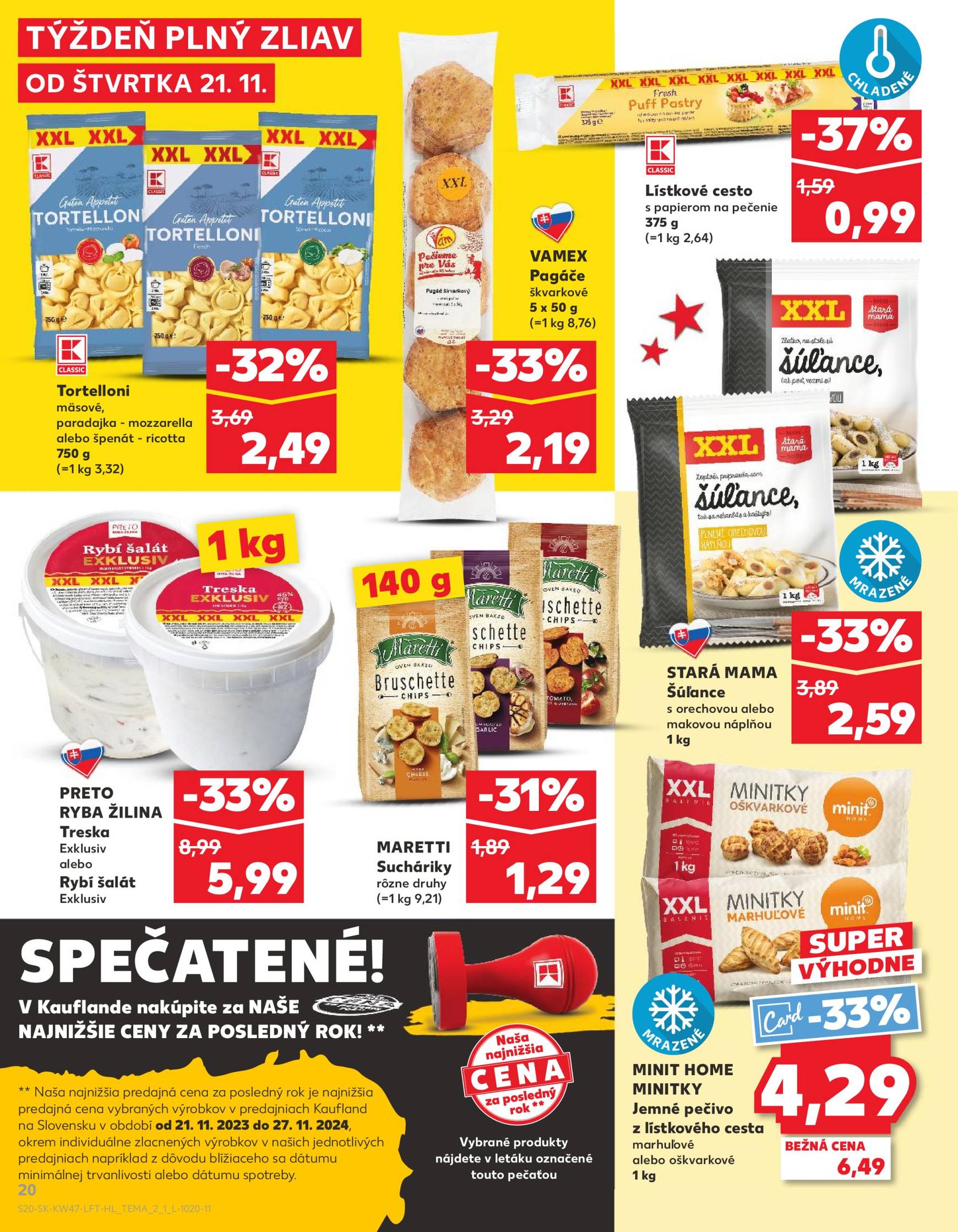 Kaufland leták platný od 21.11. - 27.11. 20