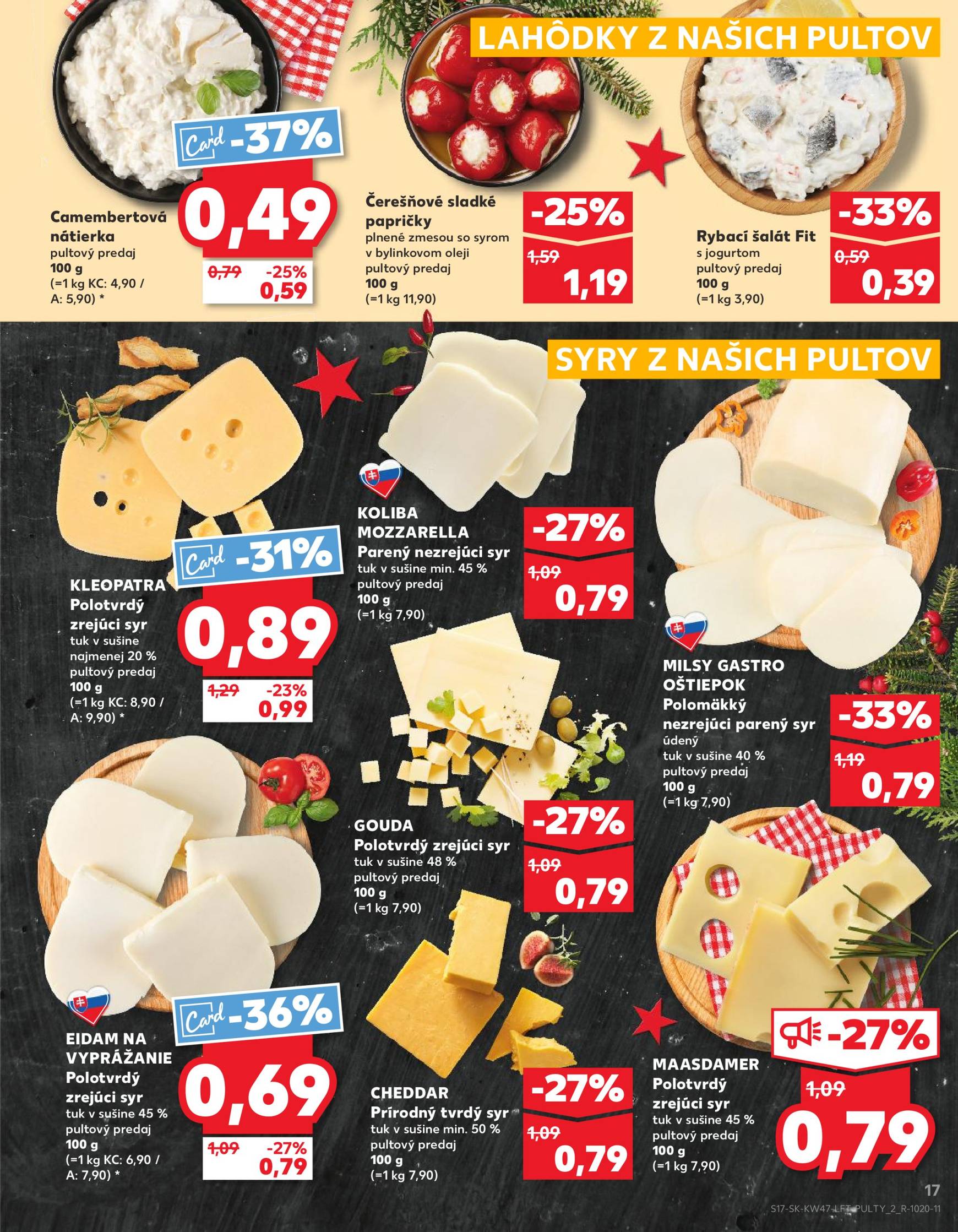 Kaufland leták platný od 21.11. - 27.11. 17