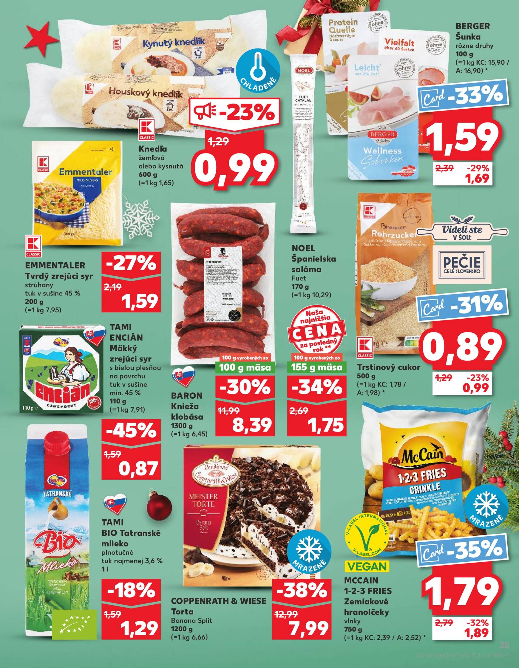 Kaufland leták platný od 21.11. - 27.11. 25