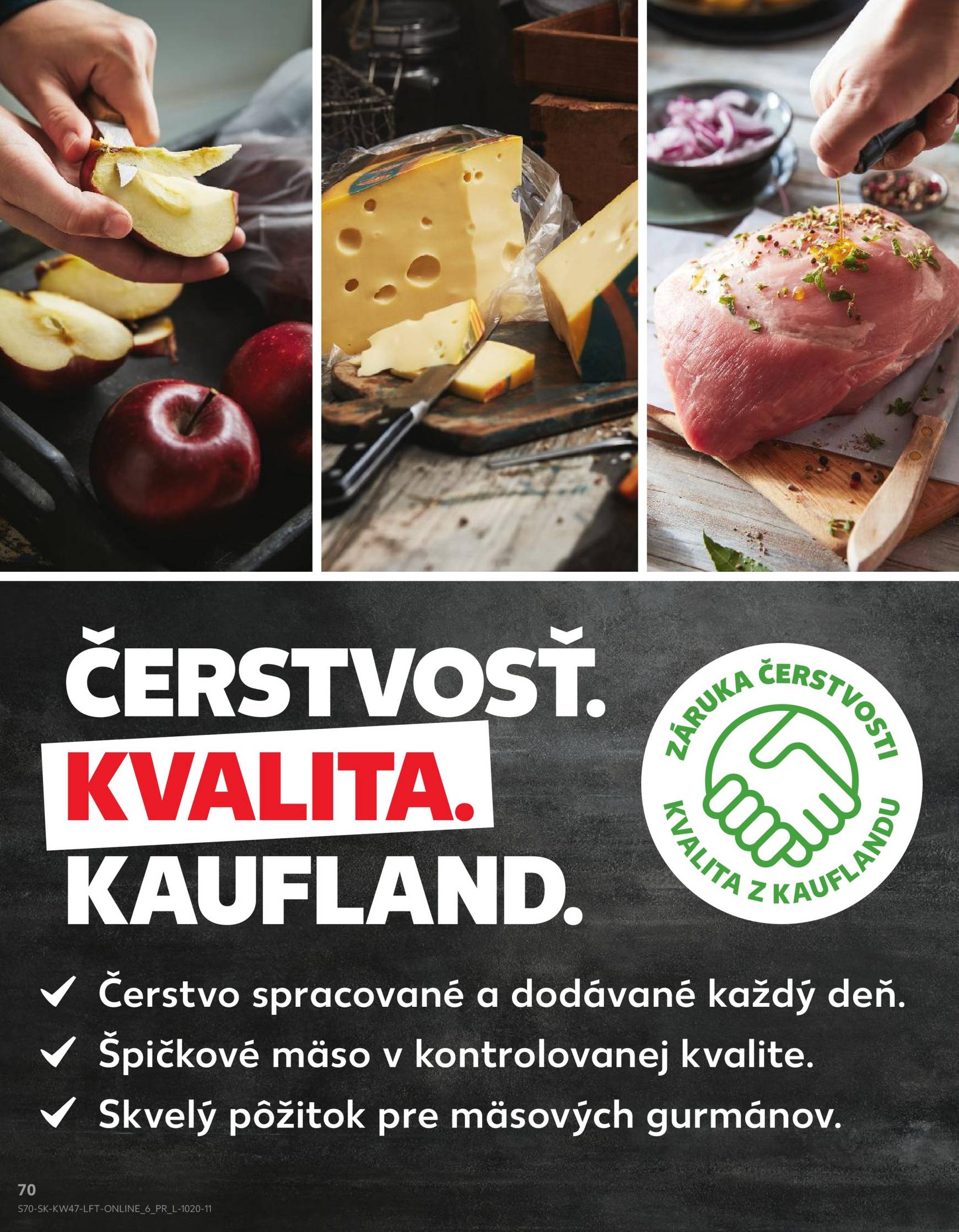 Kaufland leták platný od 21.11. - 27.11. 70