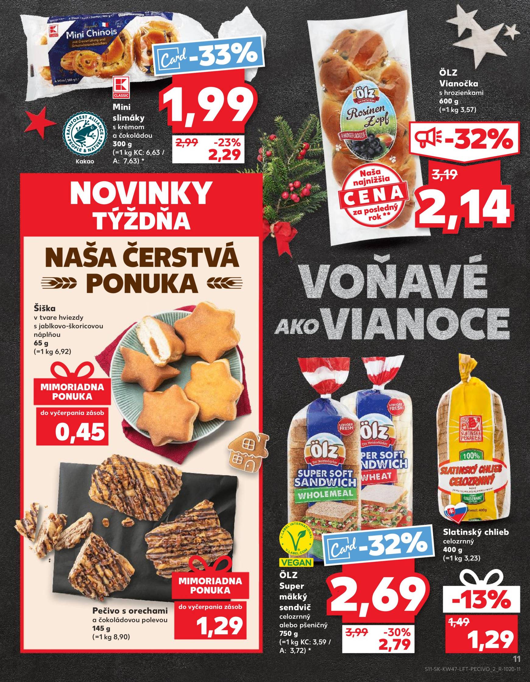 Kaufland leták platný od 21.11. - 27.11. 11