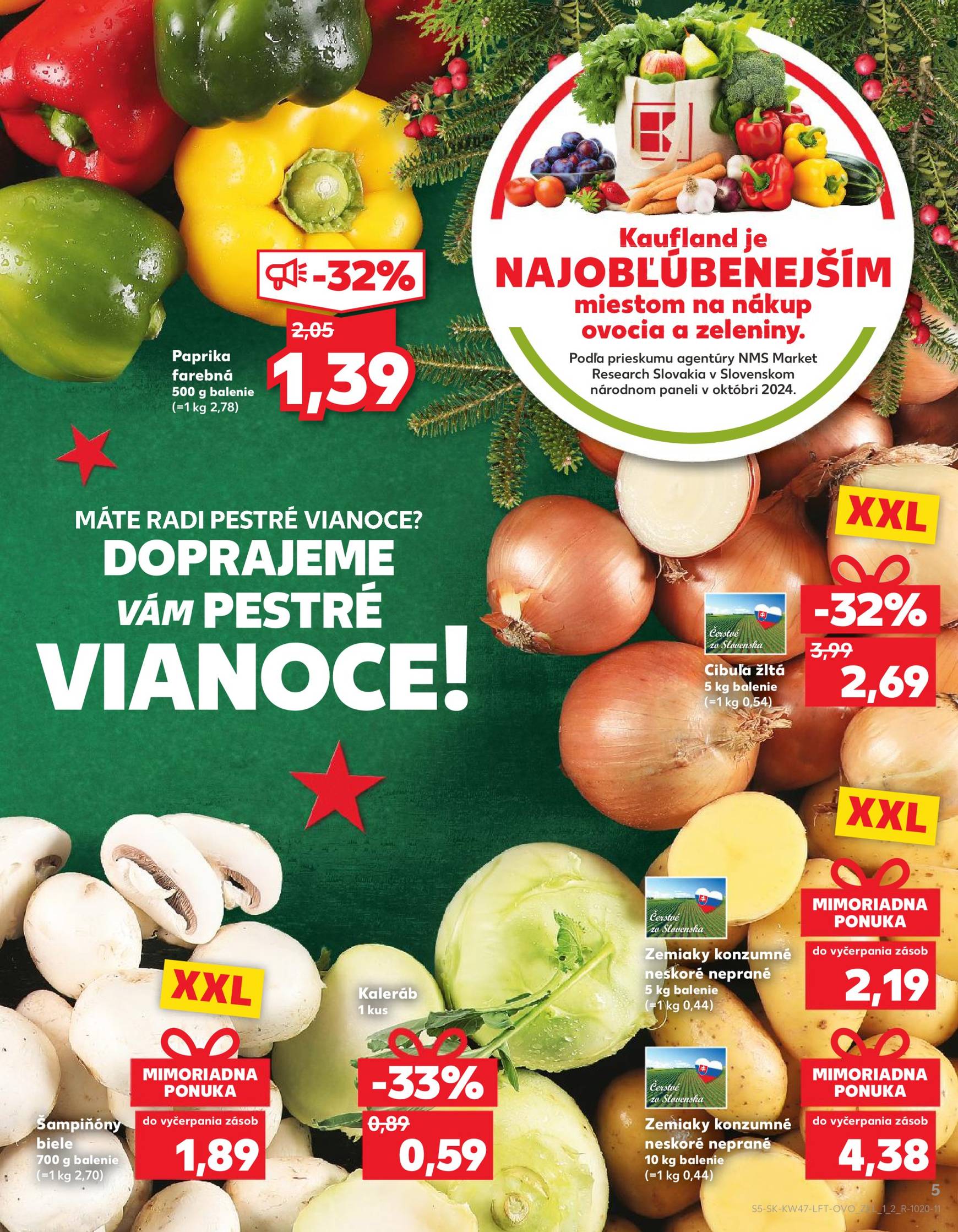 Kaufland leták platný od 21.11. - 27.11. 5