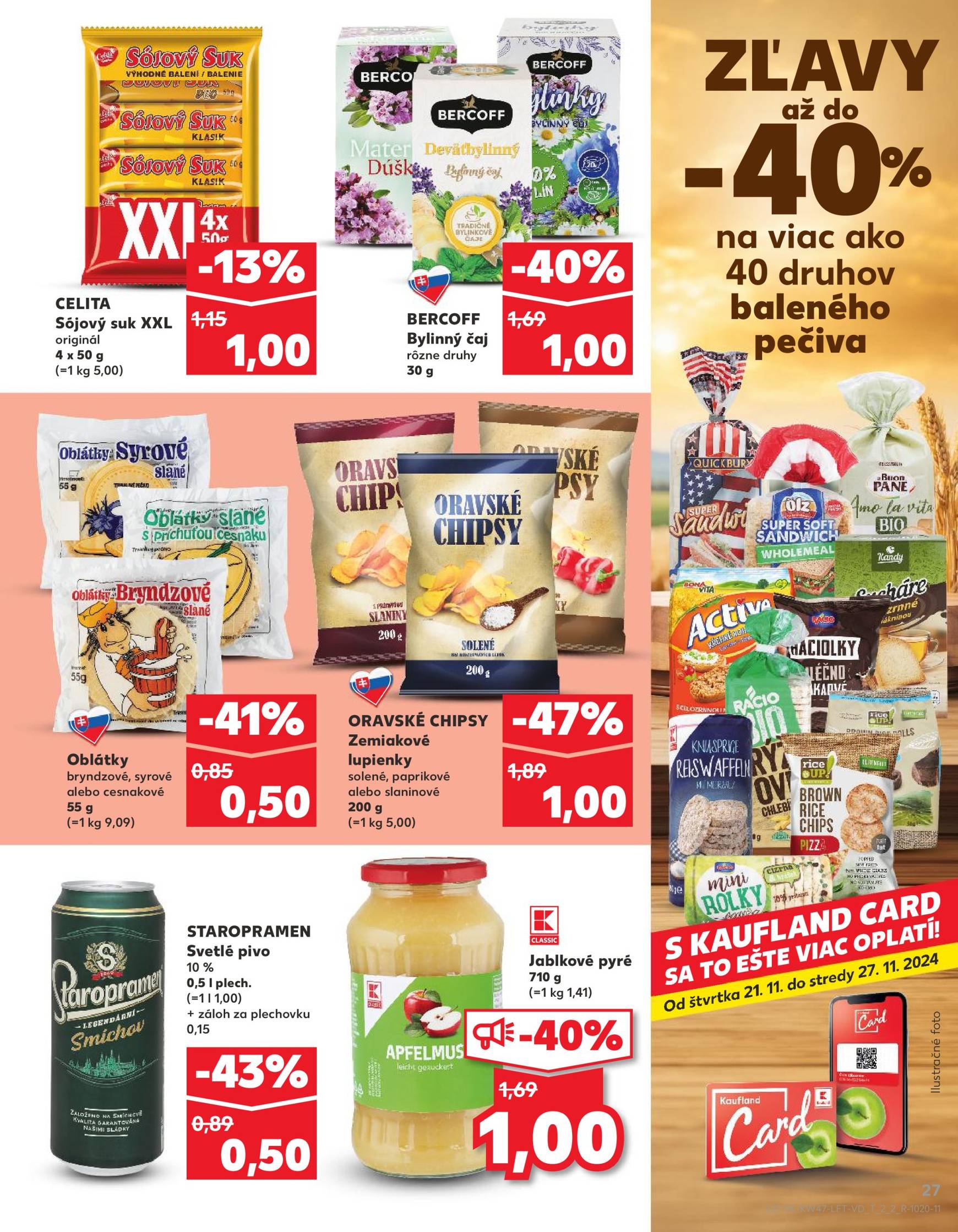 Kaufland leták platný od 21.11. - 27.11. 27