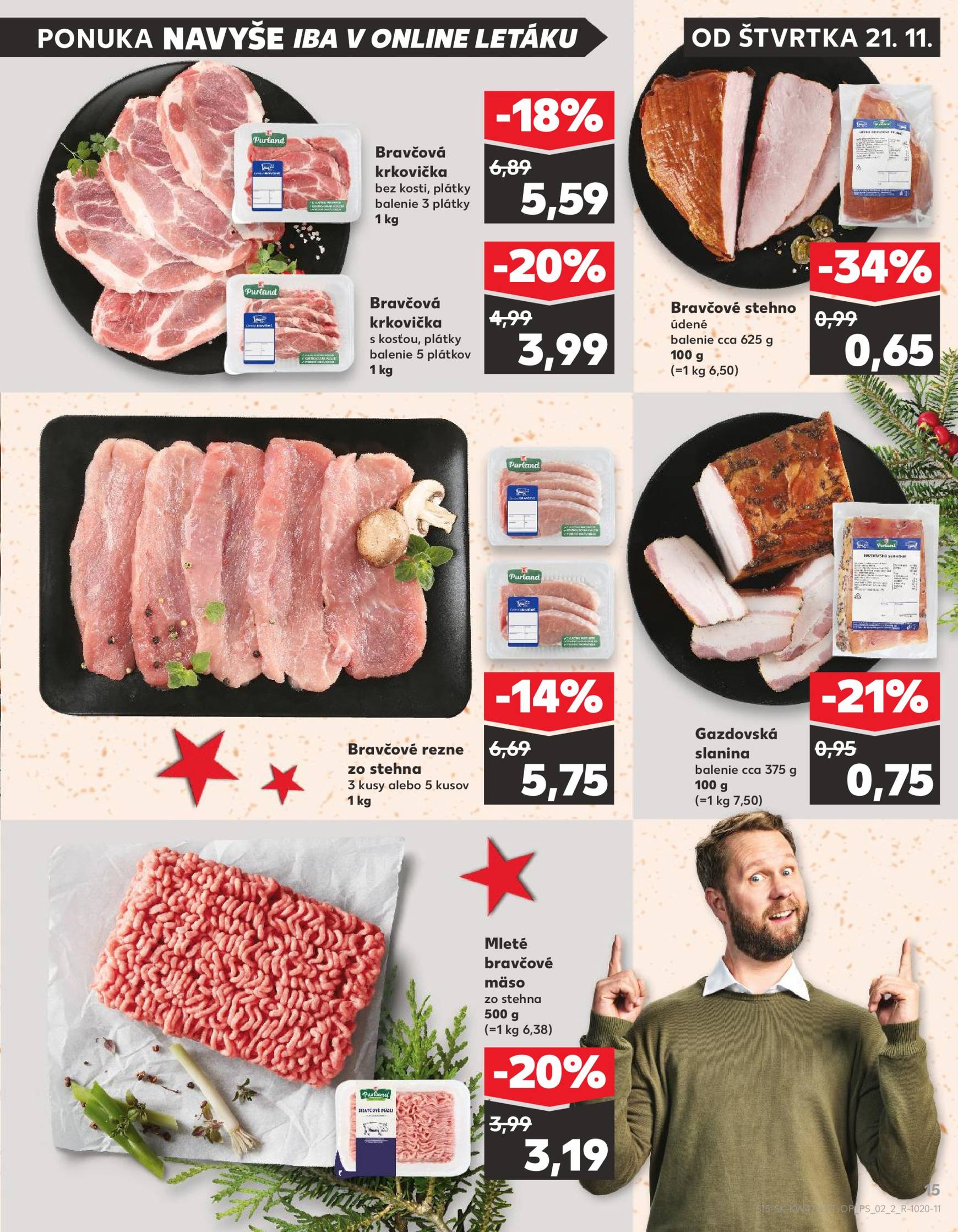 Kaufland leták platný od 21.11. - 27.11. 15