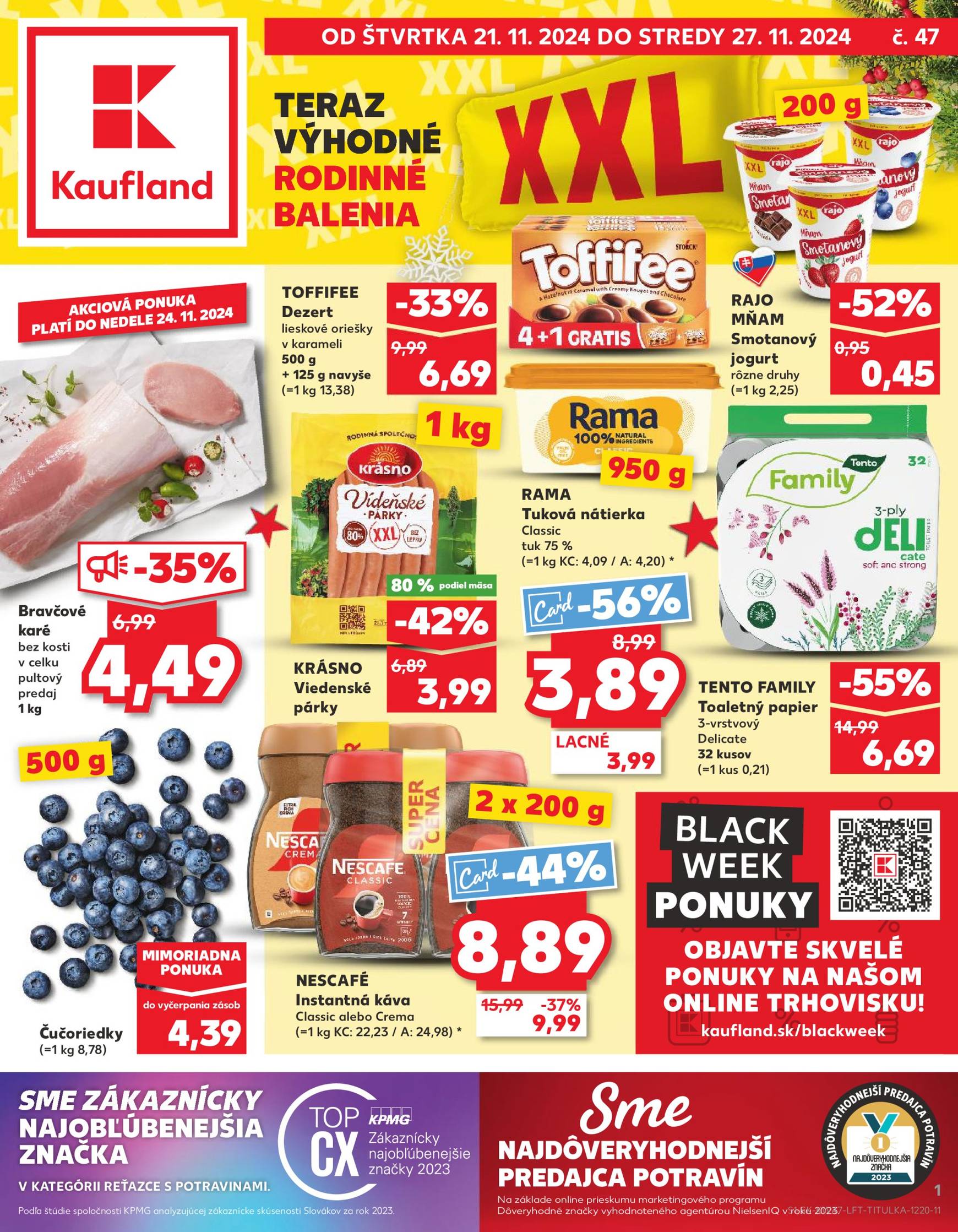 Kaufland leták platný od 21.11. - 27.11.