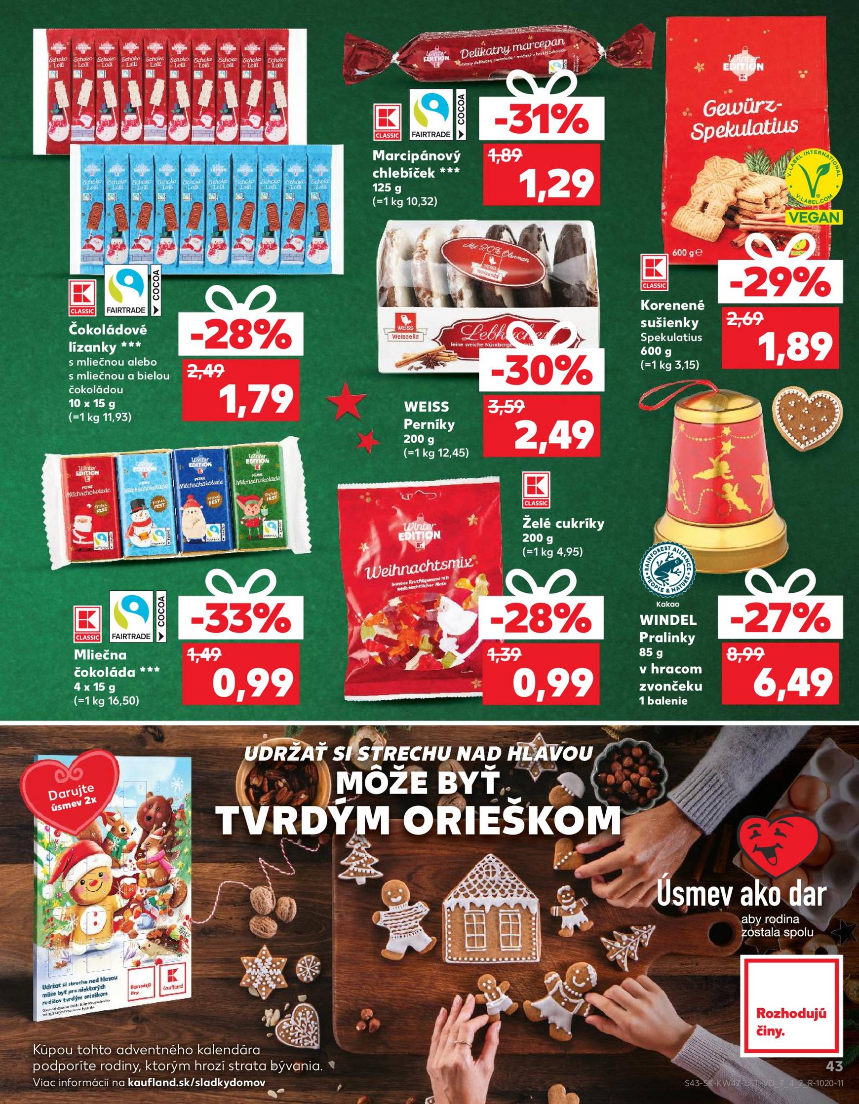 Kaufland leták platný od 21.11. - 27.11. 43