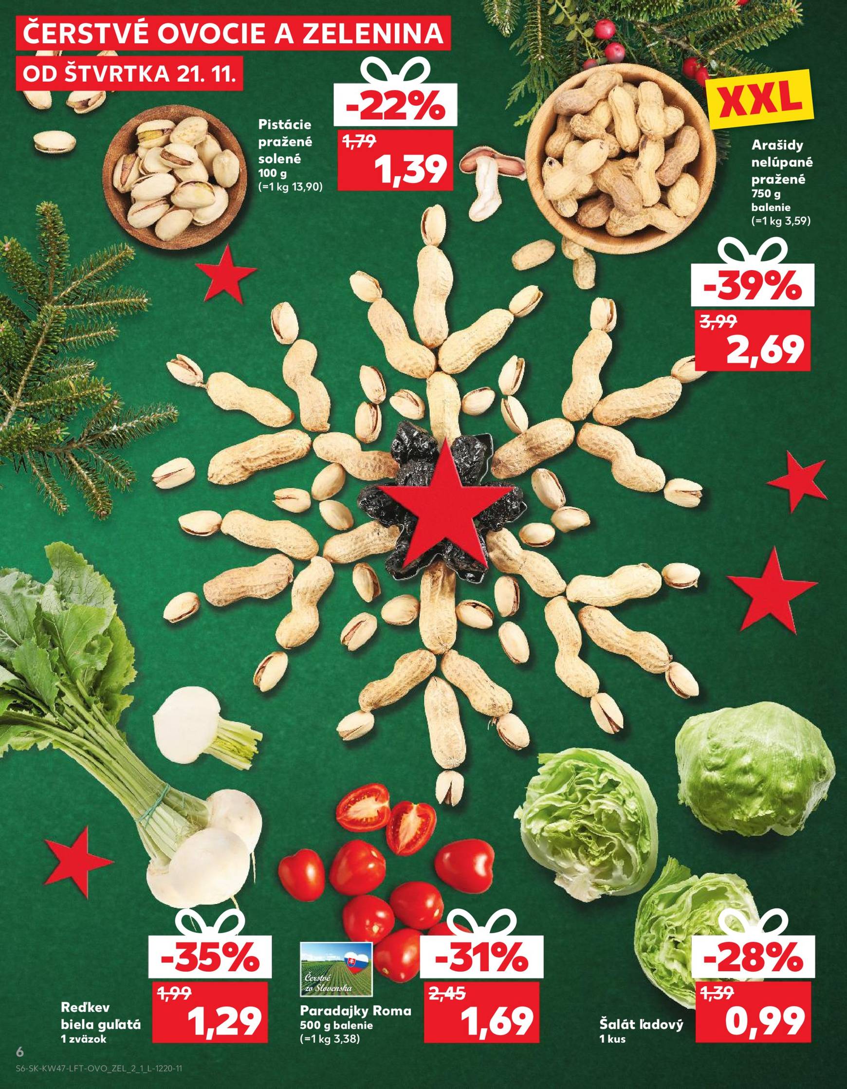 Kaufland leták platný od 21.11. - 27.11. 6