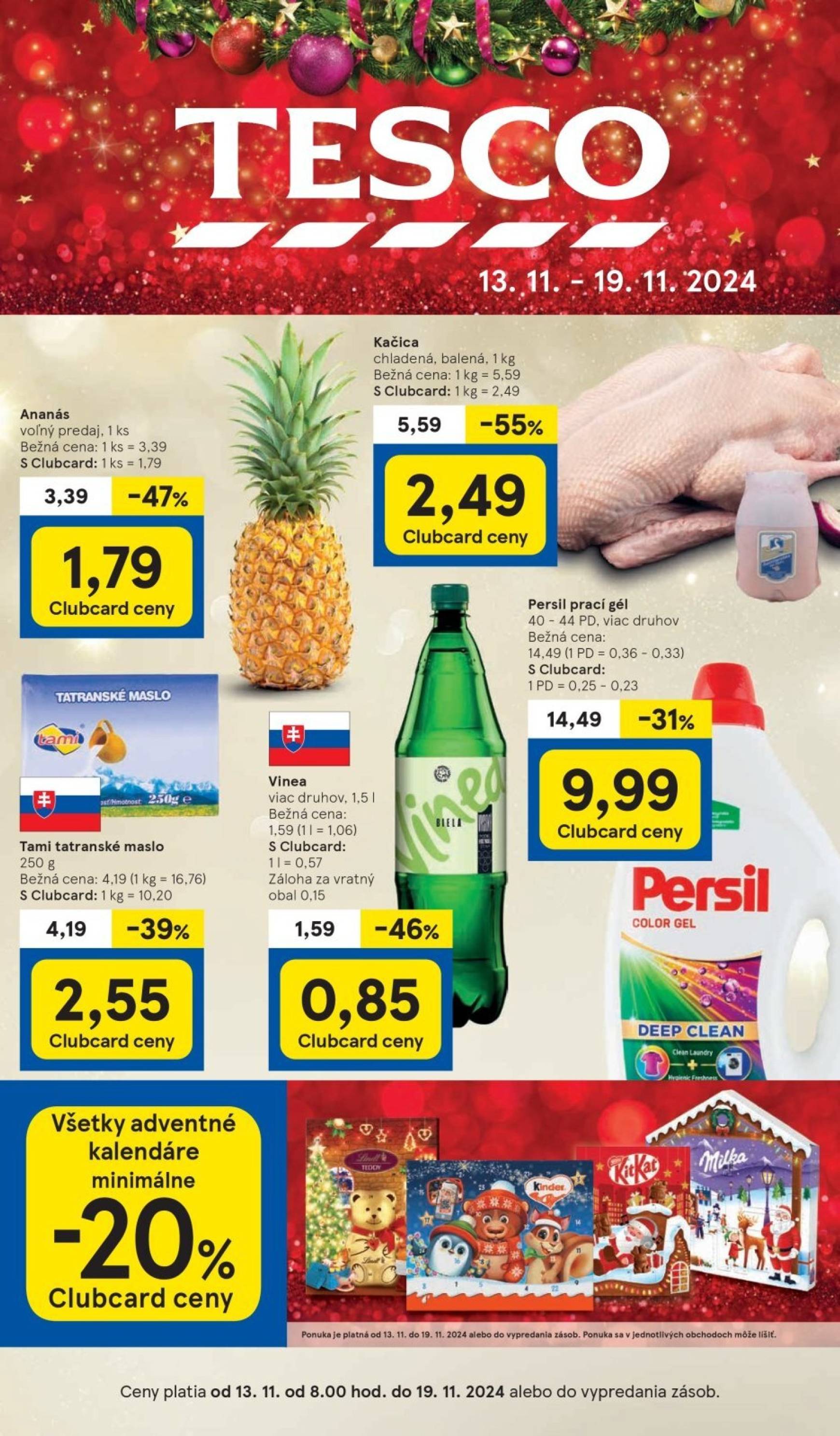 Tesco leták platný od 13.11. - 19.11.