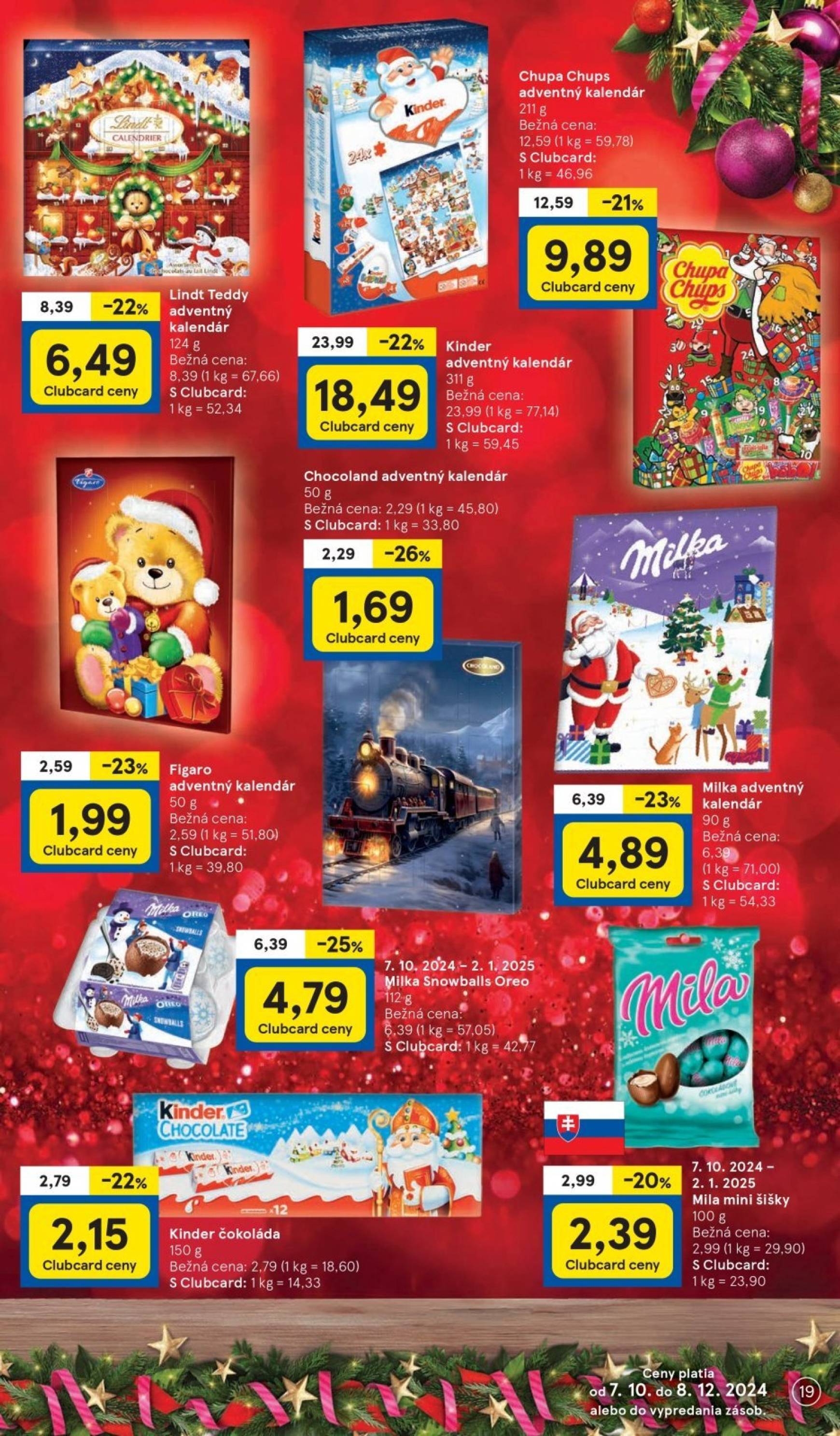 Tesco Supermarket leták platný od 20.11. - 26.11. 19