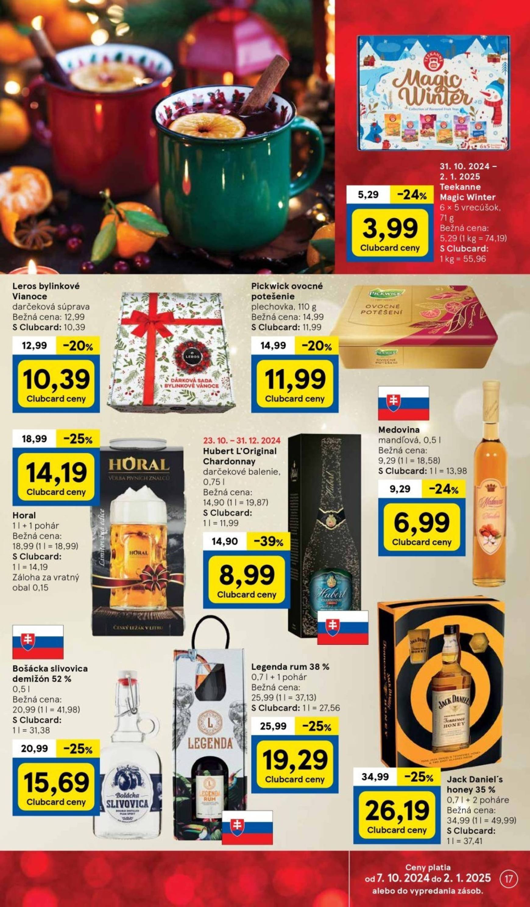 Tesco leták platný od 20.11. - 28.11. 17