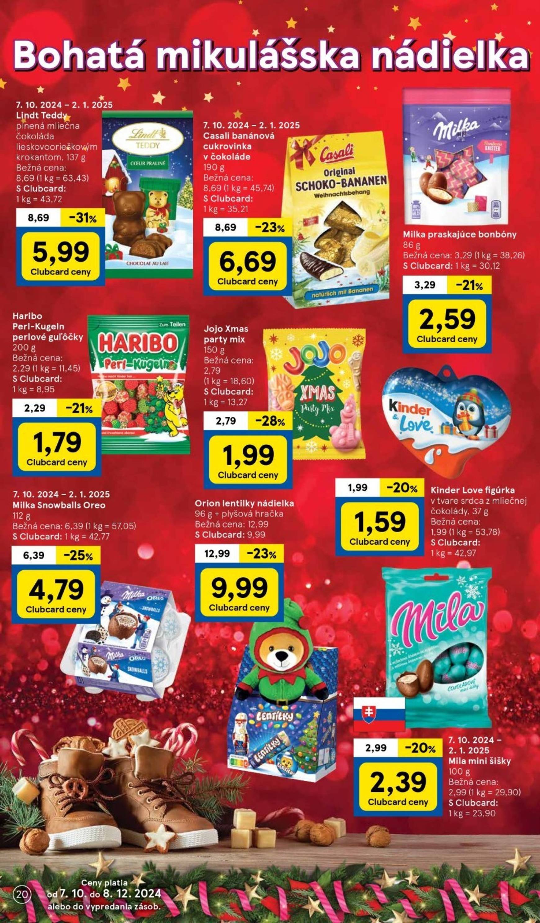 Tesco leták platný od 20.11. - 28.11. 20