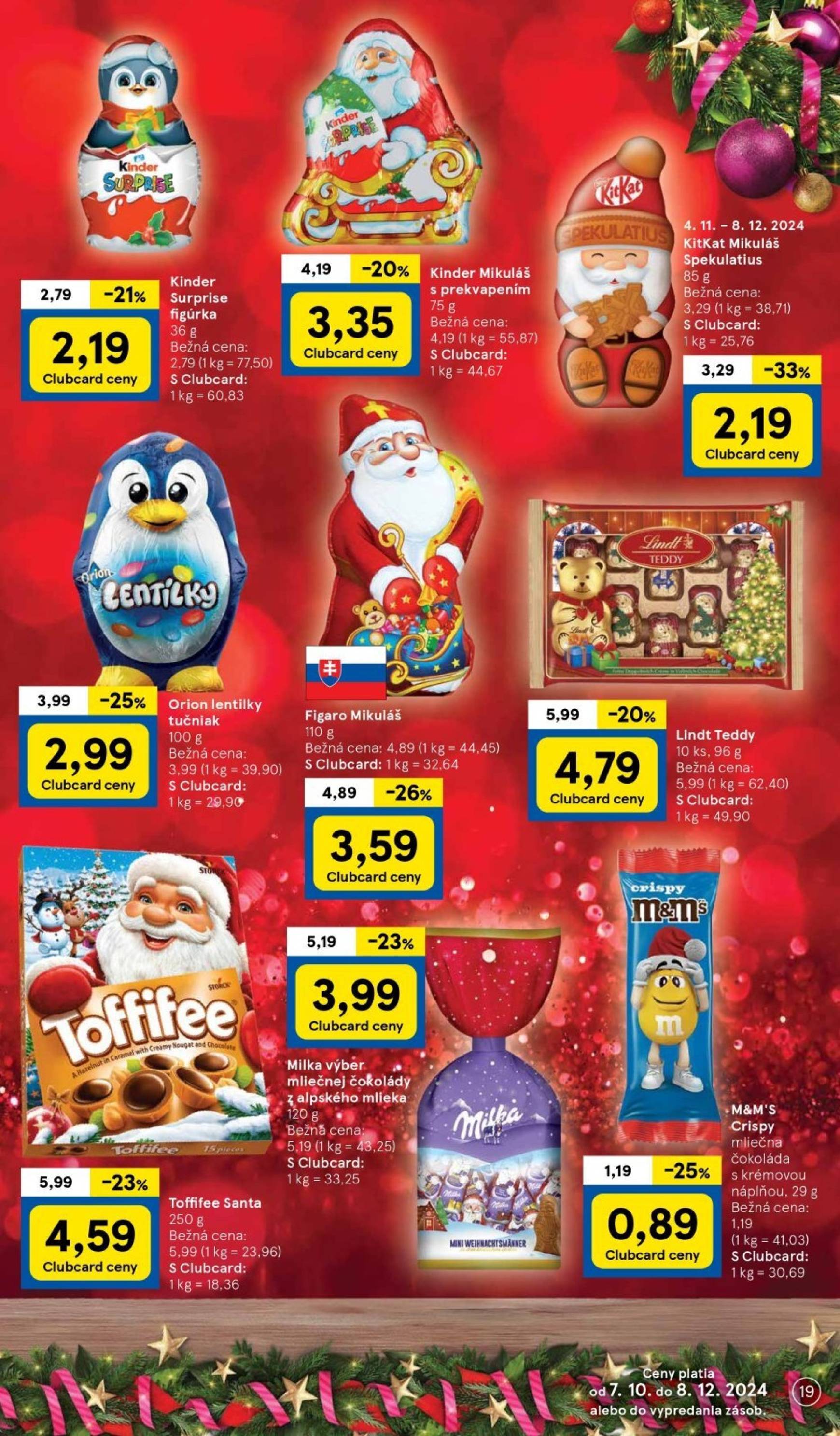 Tesco leták platný od 20.11. - 28.11. 19