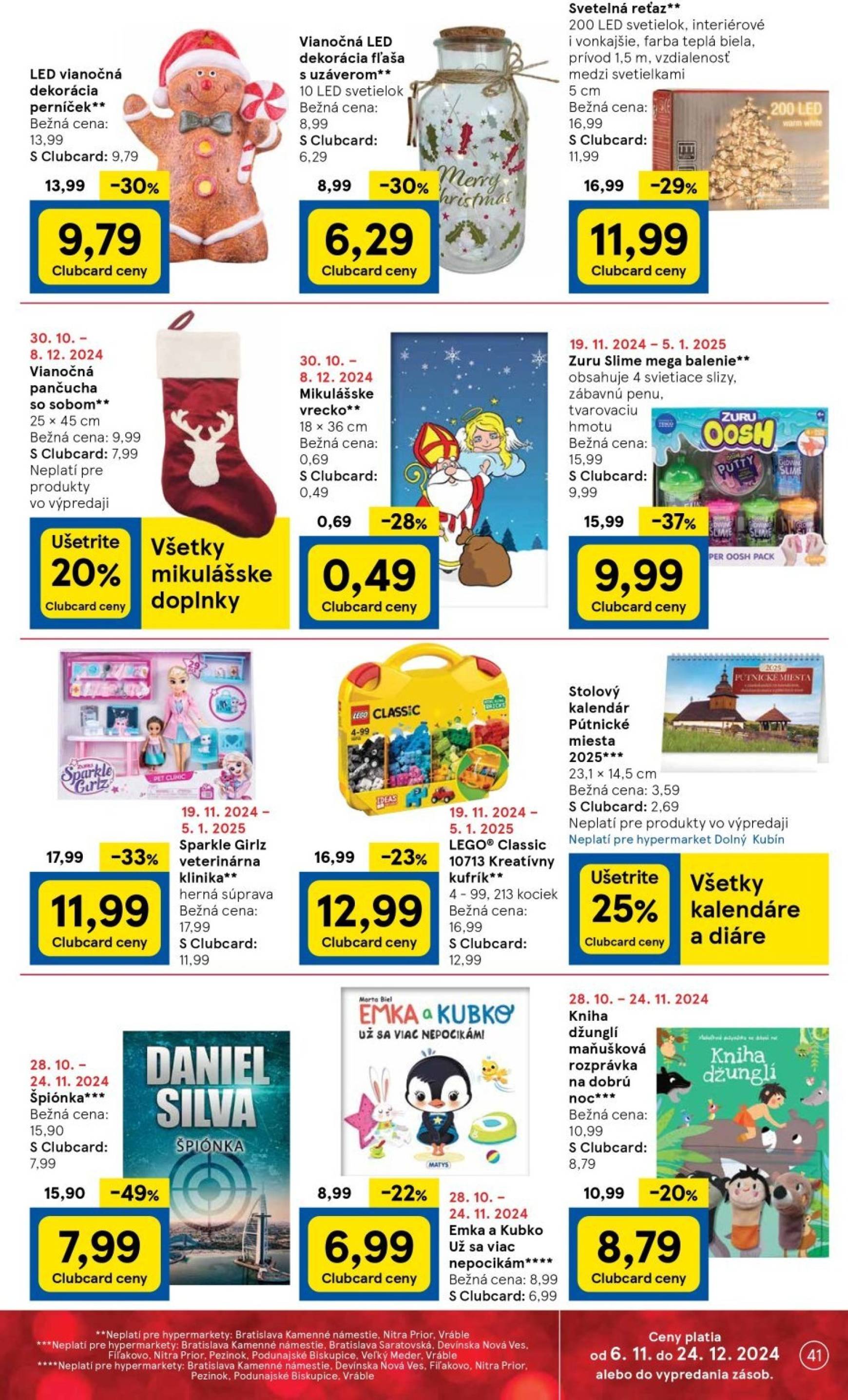 Tesco leták platný od 20.11. - 28.11. 41