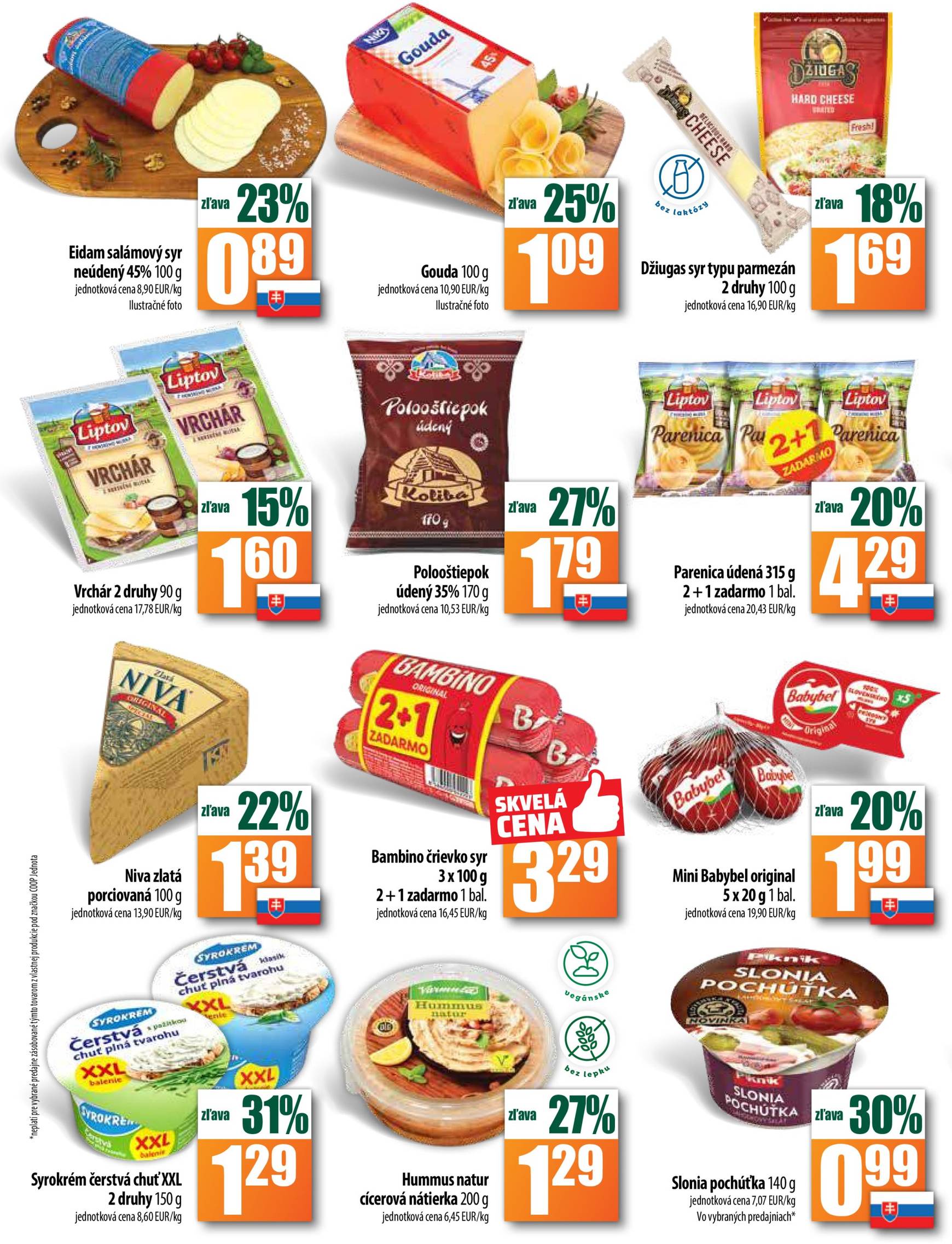 COOP Jednota - Tempo leták platný od 17.10. - 23.10. 4