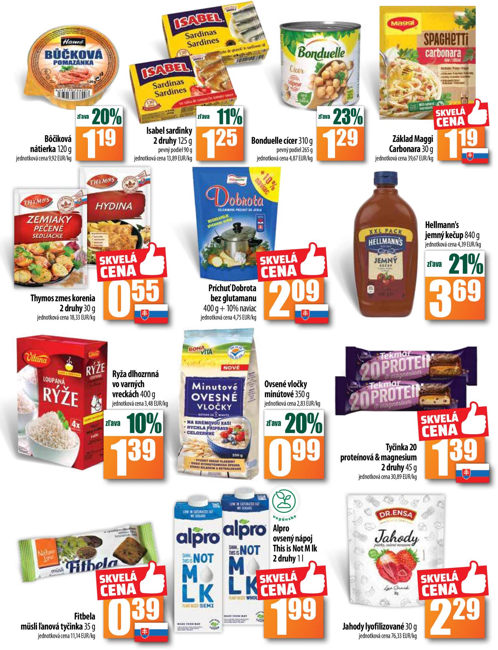 COOP Jednota - Tempo leták platný od 17.10. - 23.10. 7