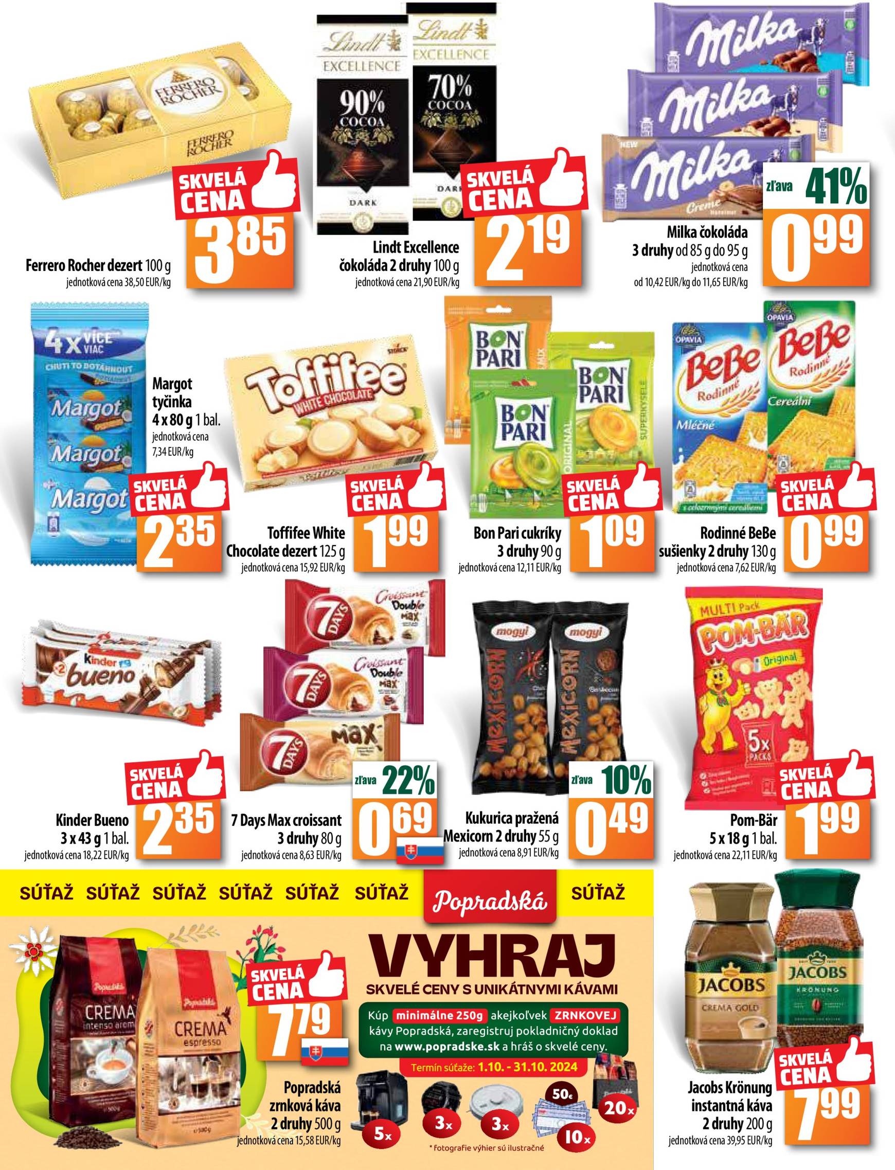 COOP Jednota - Tempo leták platný od 17.10. - 23.10. 8