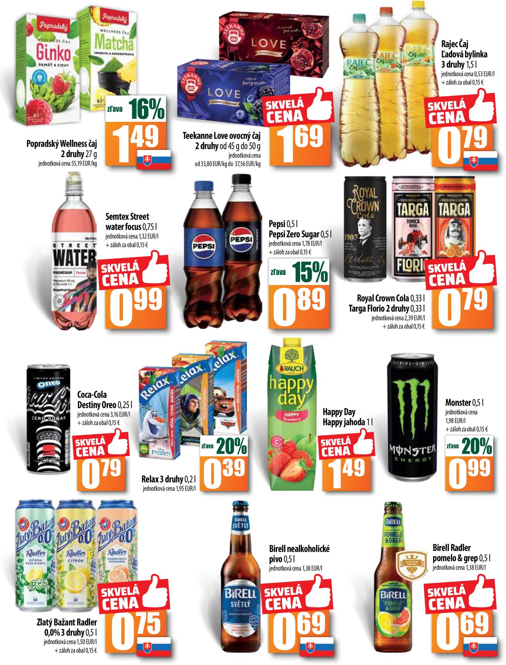 COOP Jednota - Tempo leták platný od 17.10. - 23.10. 9