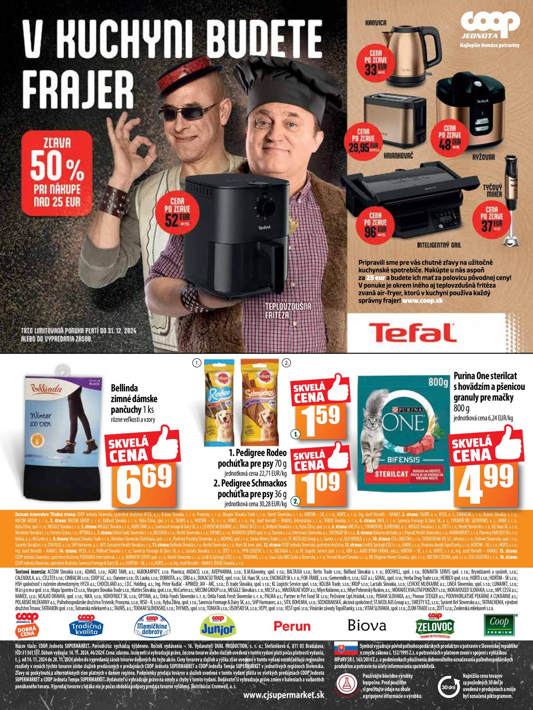 COOP Jednota - Tempo leták platný od 14.11. - 20.11. 11