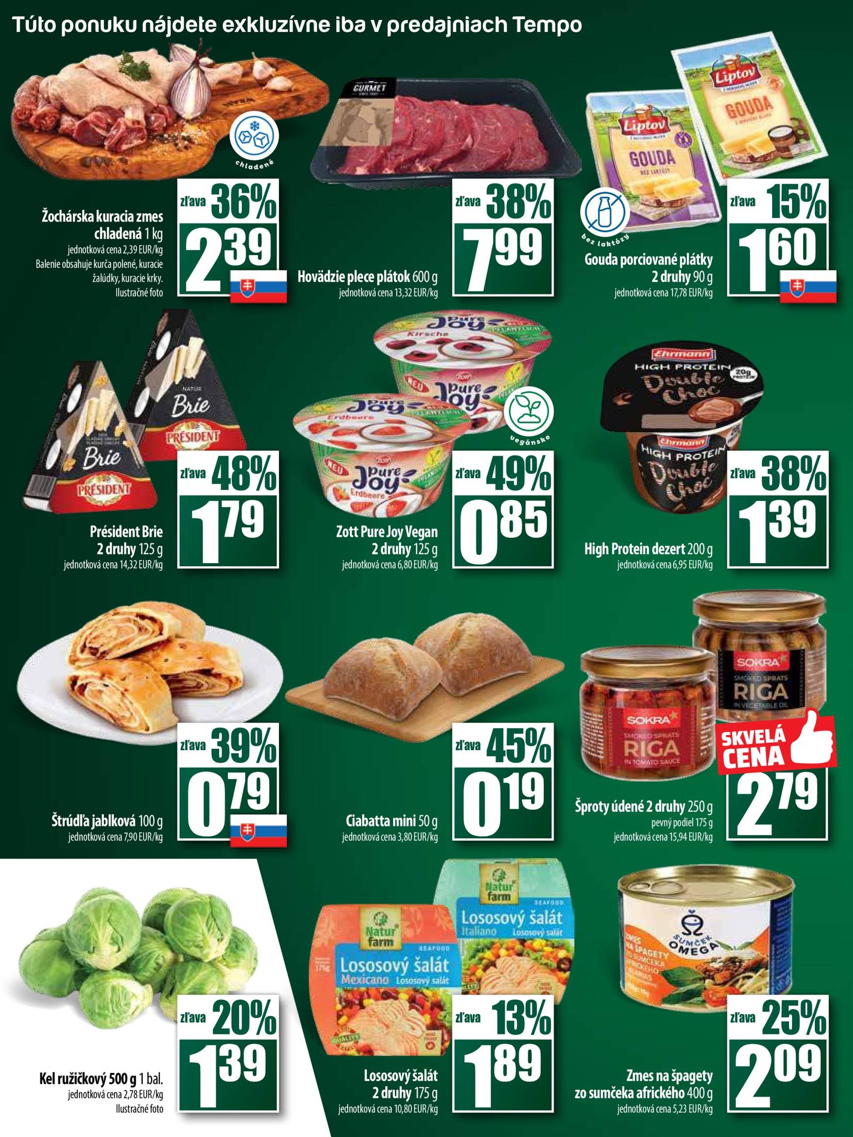 COOP Jednota - Tempo leták platný od 14.11. - 20.11. 14