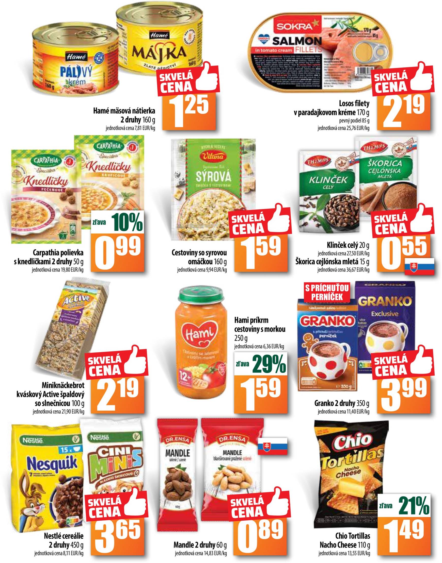 COOP Jednota - Tempo leták platný od 14.11. - 20.11. 7