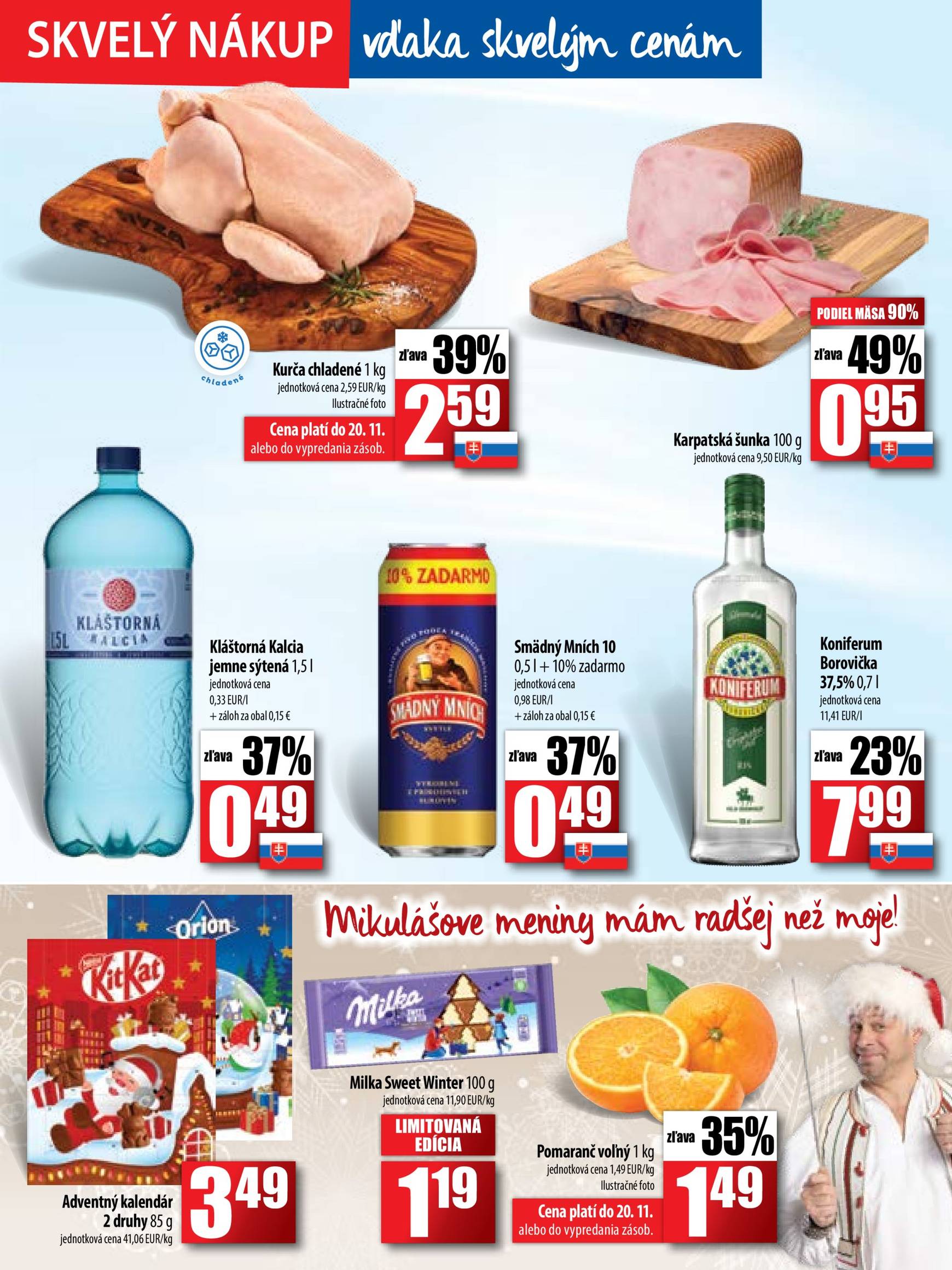 COOP Jednota leták platný od 14.11. - 27.11. 24