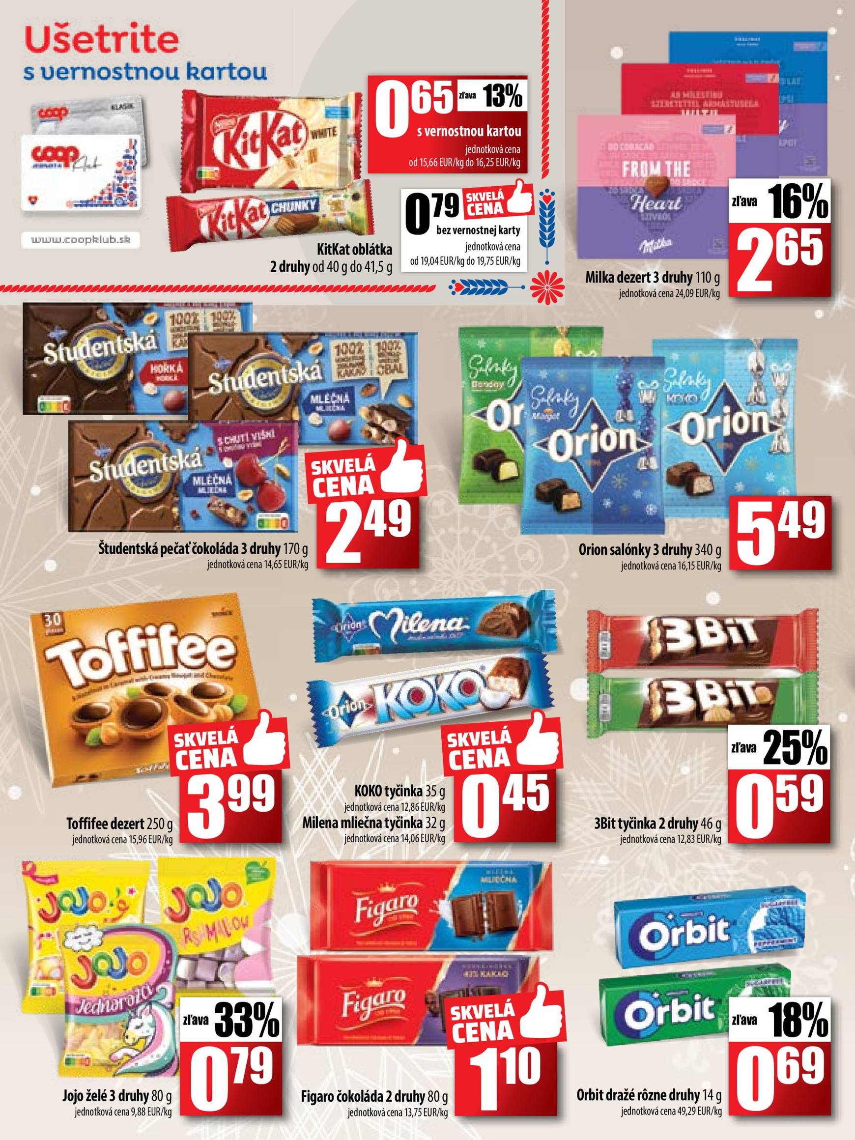 COOP Jednota leták platný od 14.11. - 27.11. 8