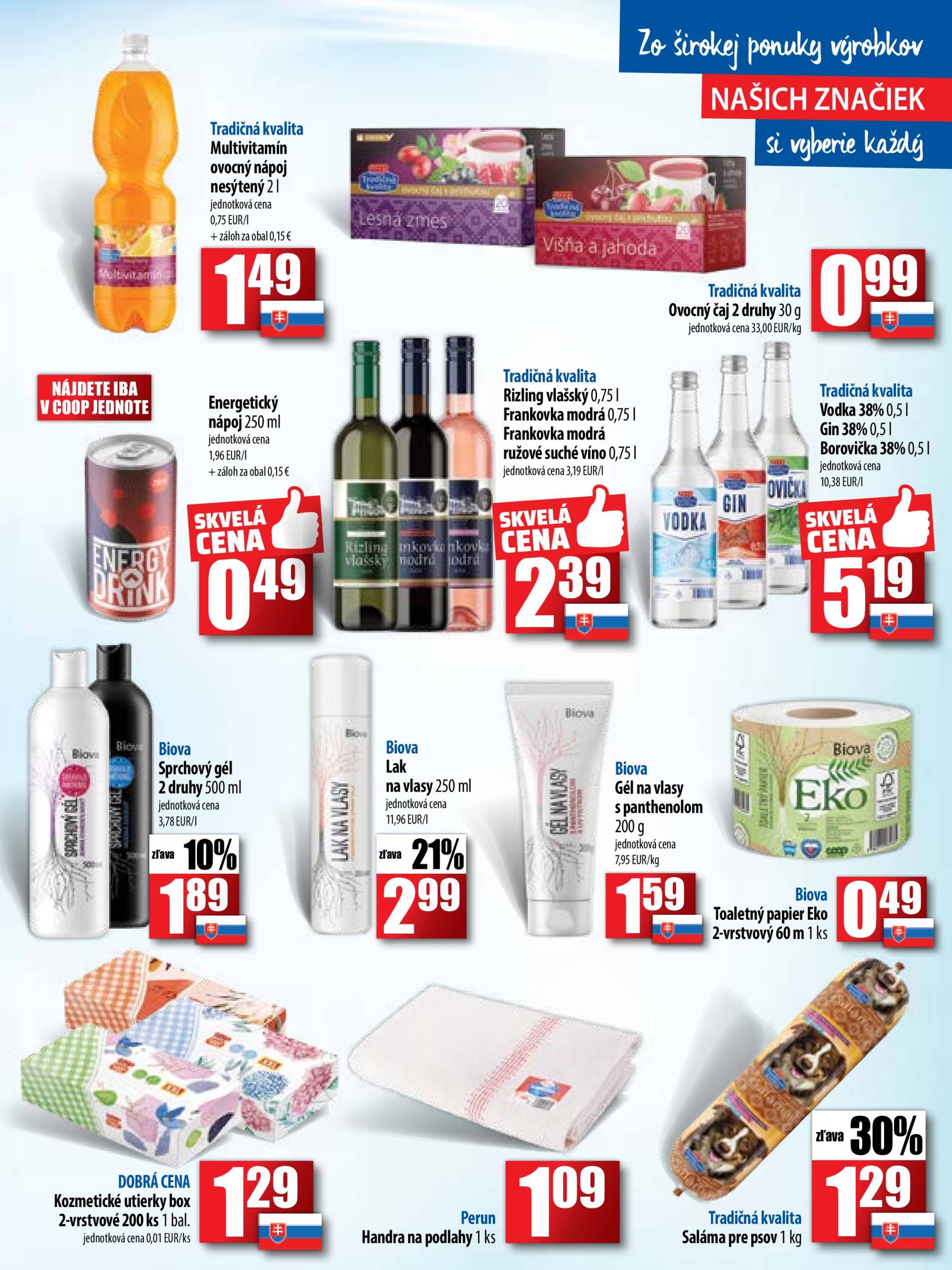 COOP Jednota leták platný od 14.11. - 27.11. 23