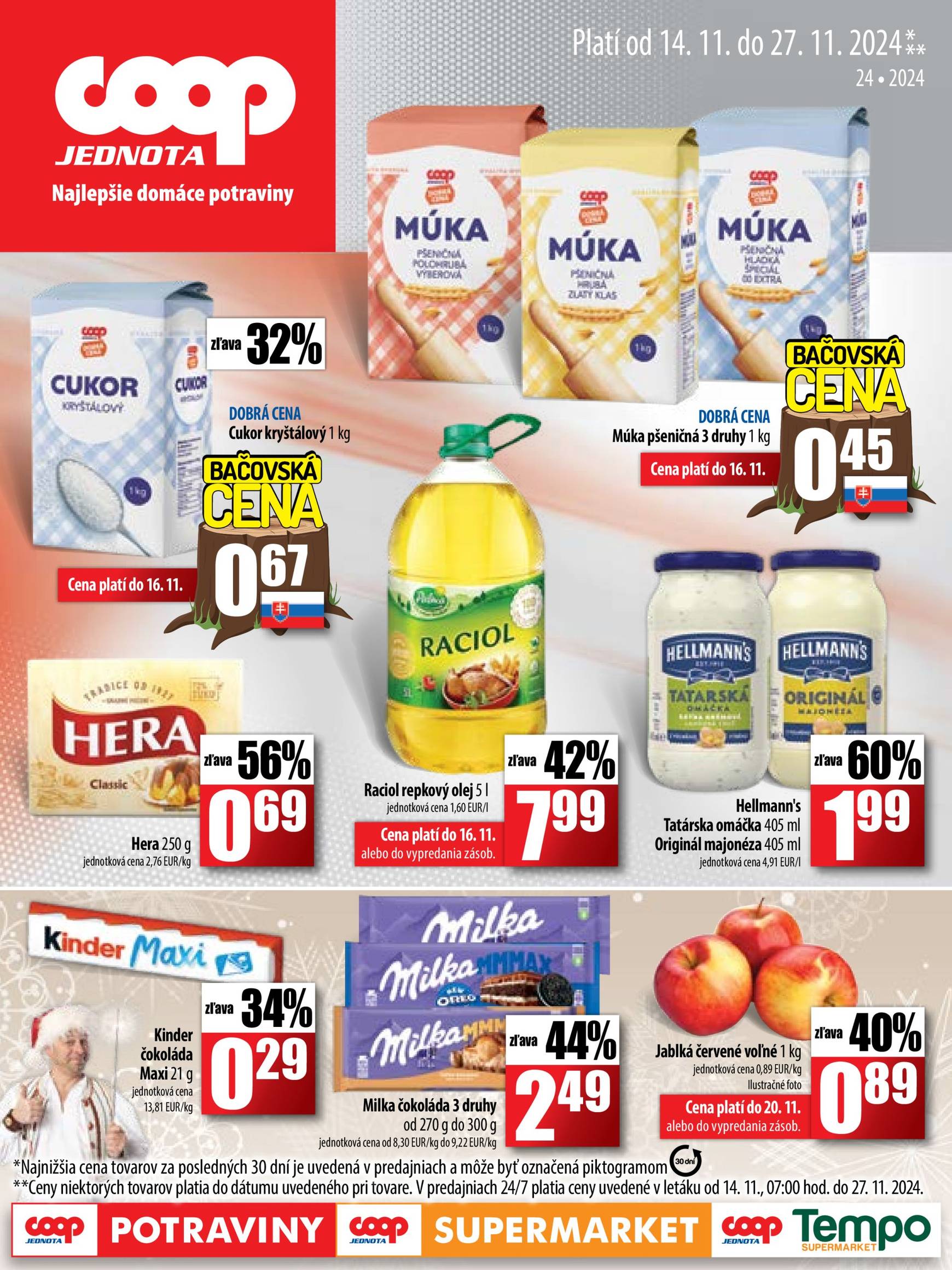 COOP Jednota leták platný od 14.11. - 27.11.