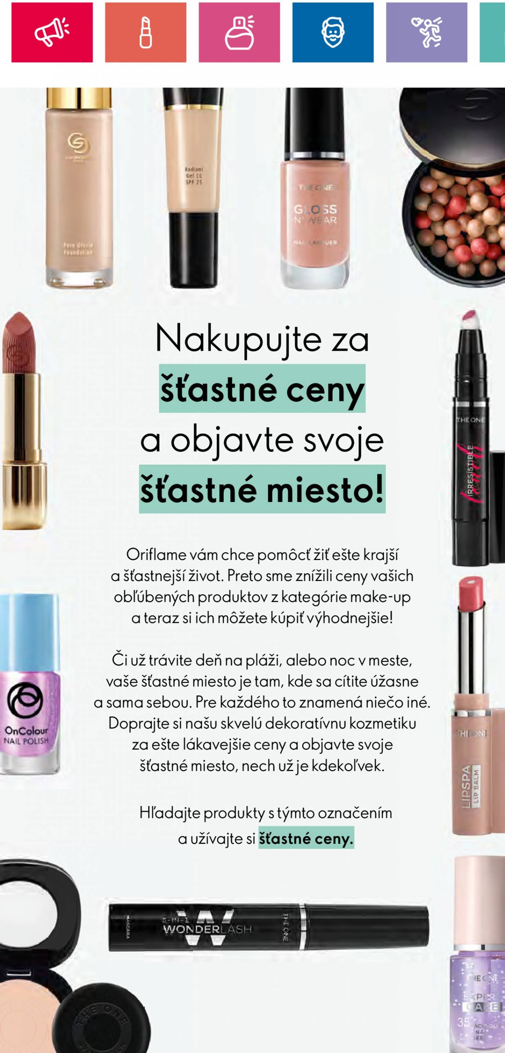 ORIFLAME leták platný od 10.09. - 30.09. 35