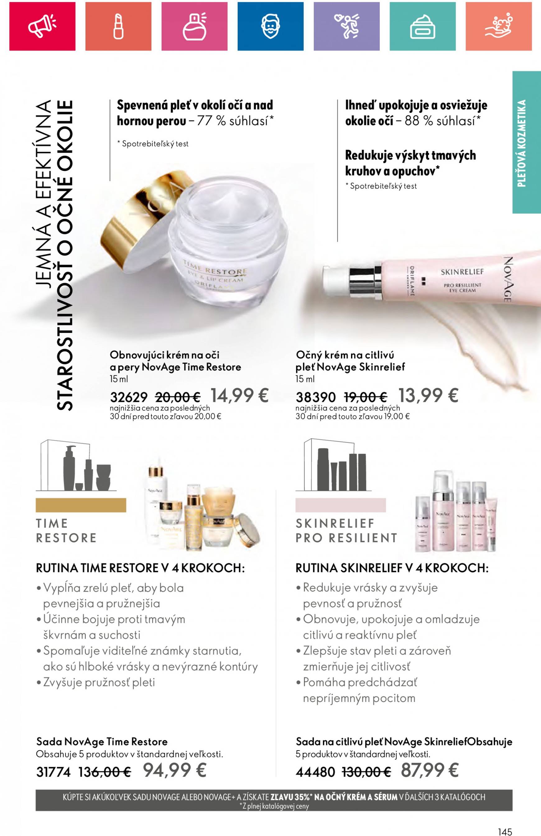 ORIFLAME leták platný od 10.09. - 30.09. 145