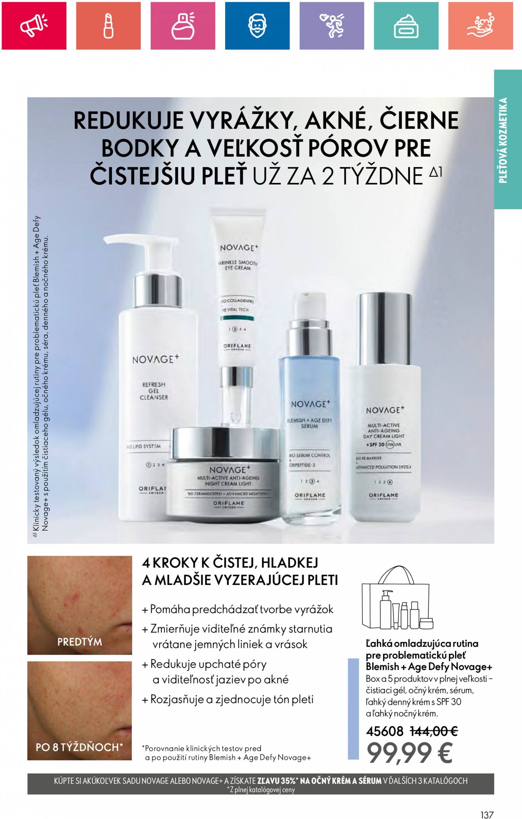 ORIFLAME leták platný od 10.09. - 30.09. 137